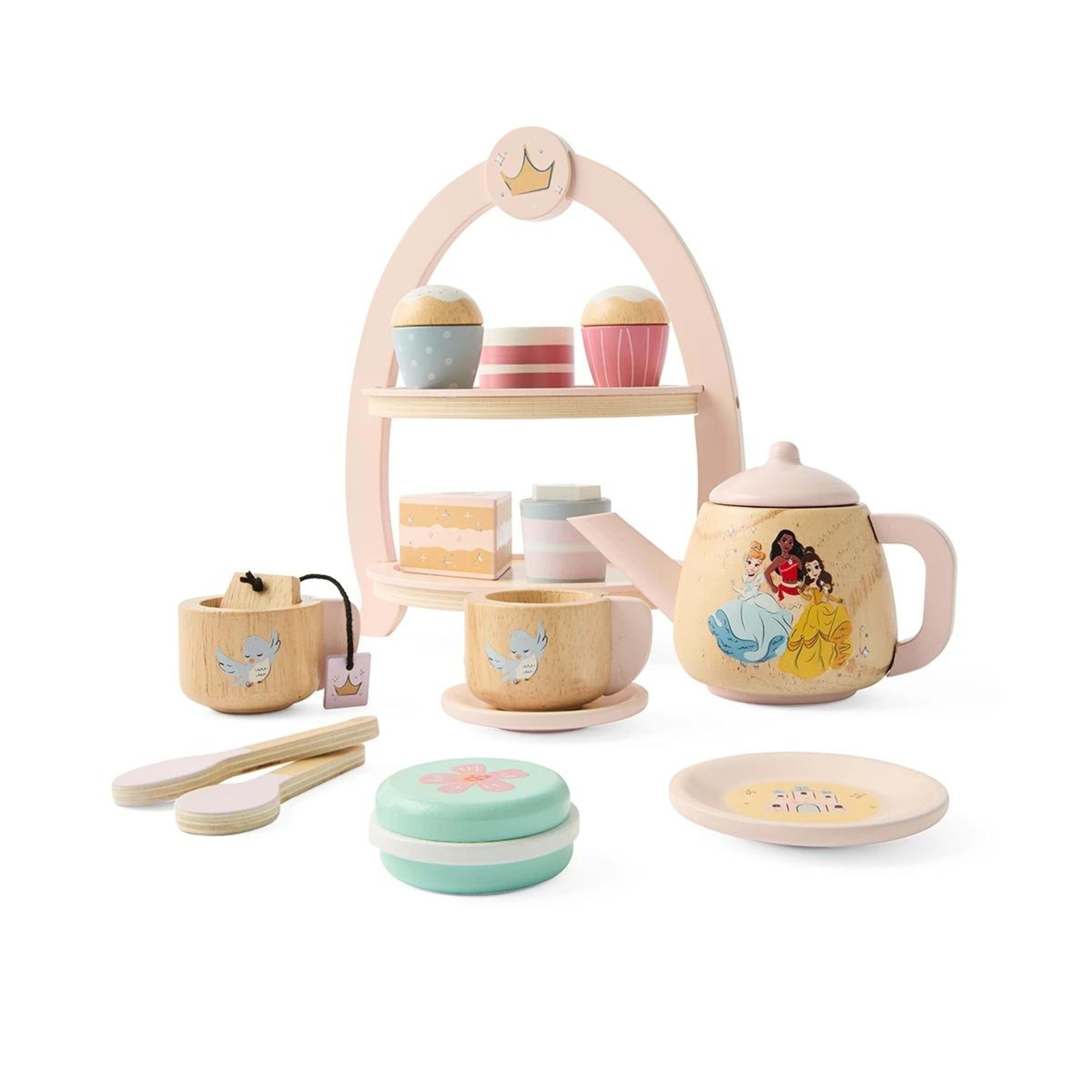 1 15 Piece Disney Princess High Tea Set