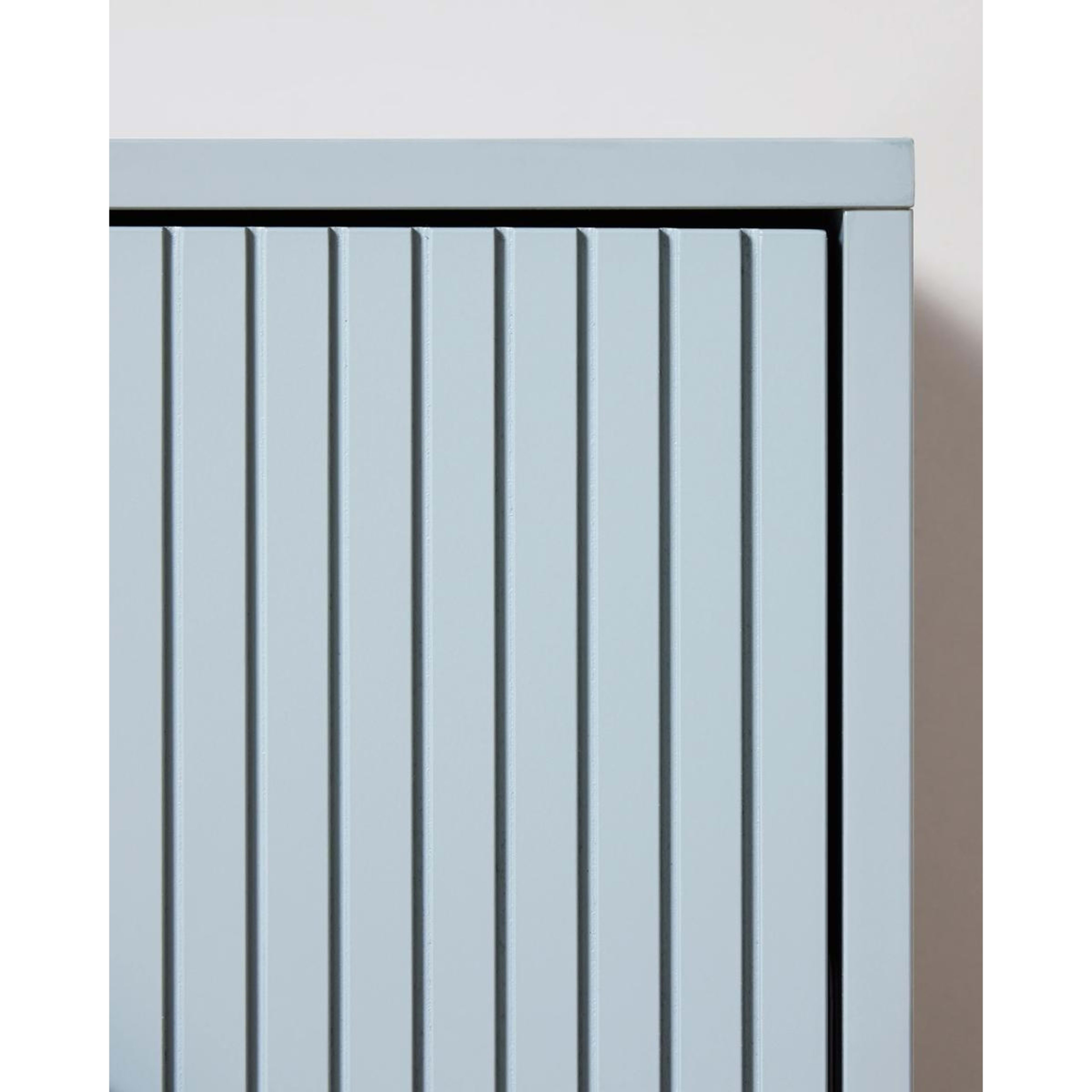 4 Stevie 2 Drawer Bedside Table - Blue, 4 of 7