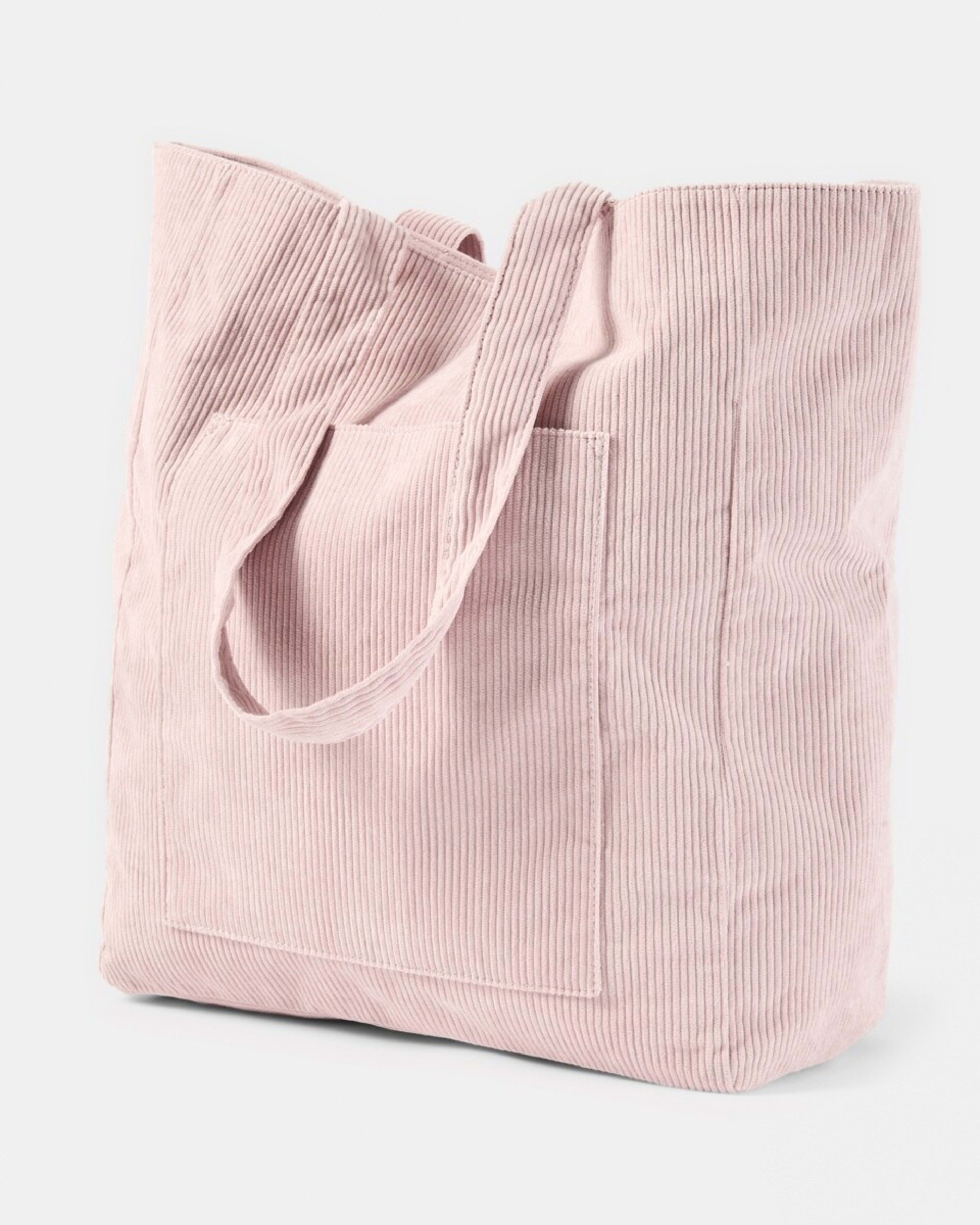 2 Corduroy Tote Bag Rose Pink, 2 of 5
