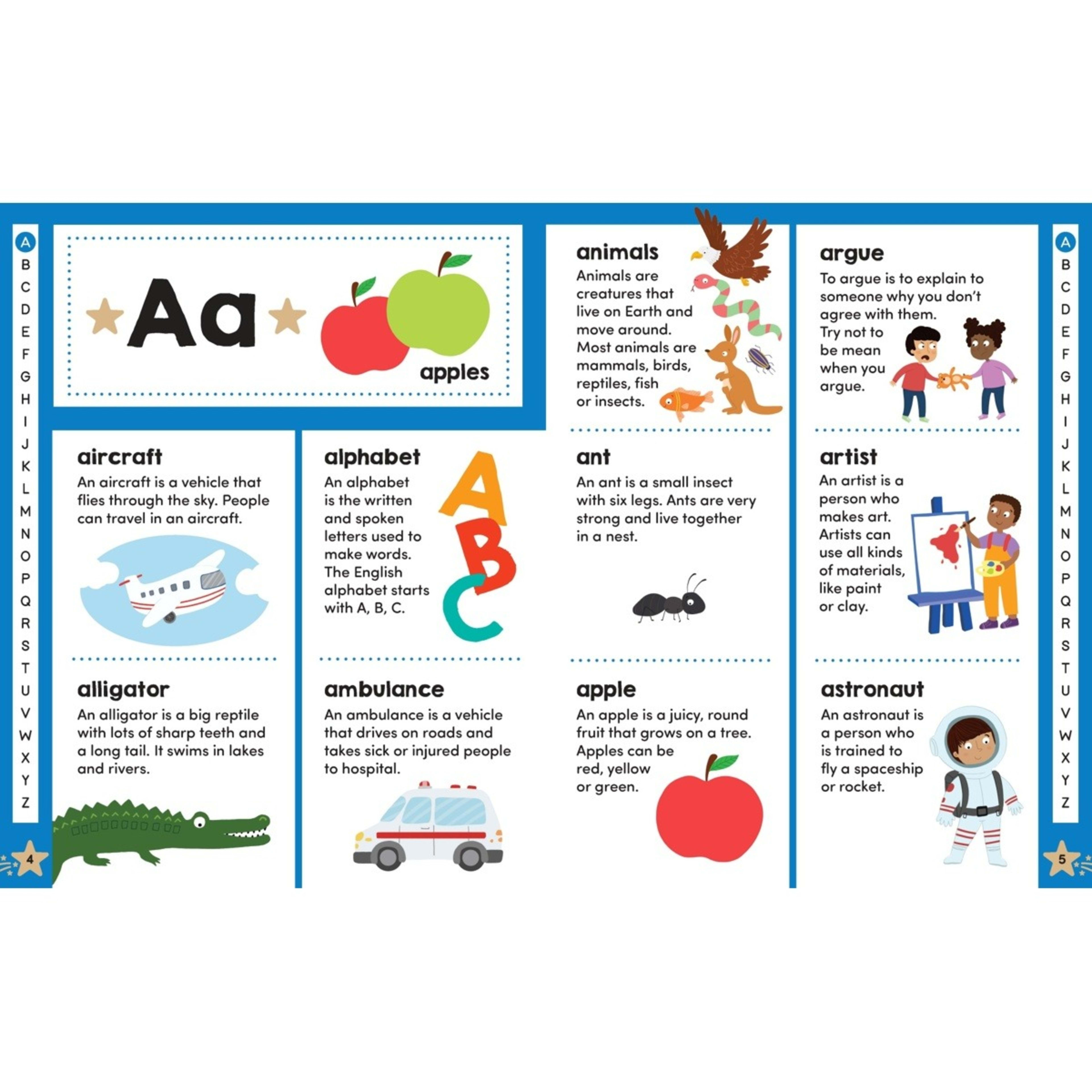 4 Gold Stars: Picture Dictionary - Book, 4 of 5