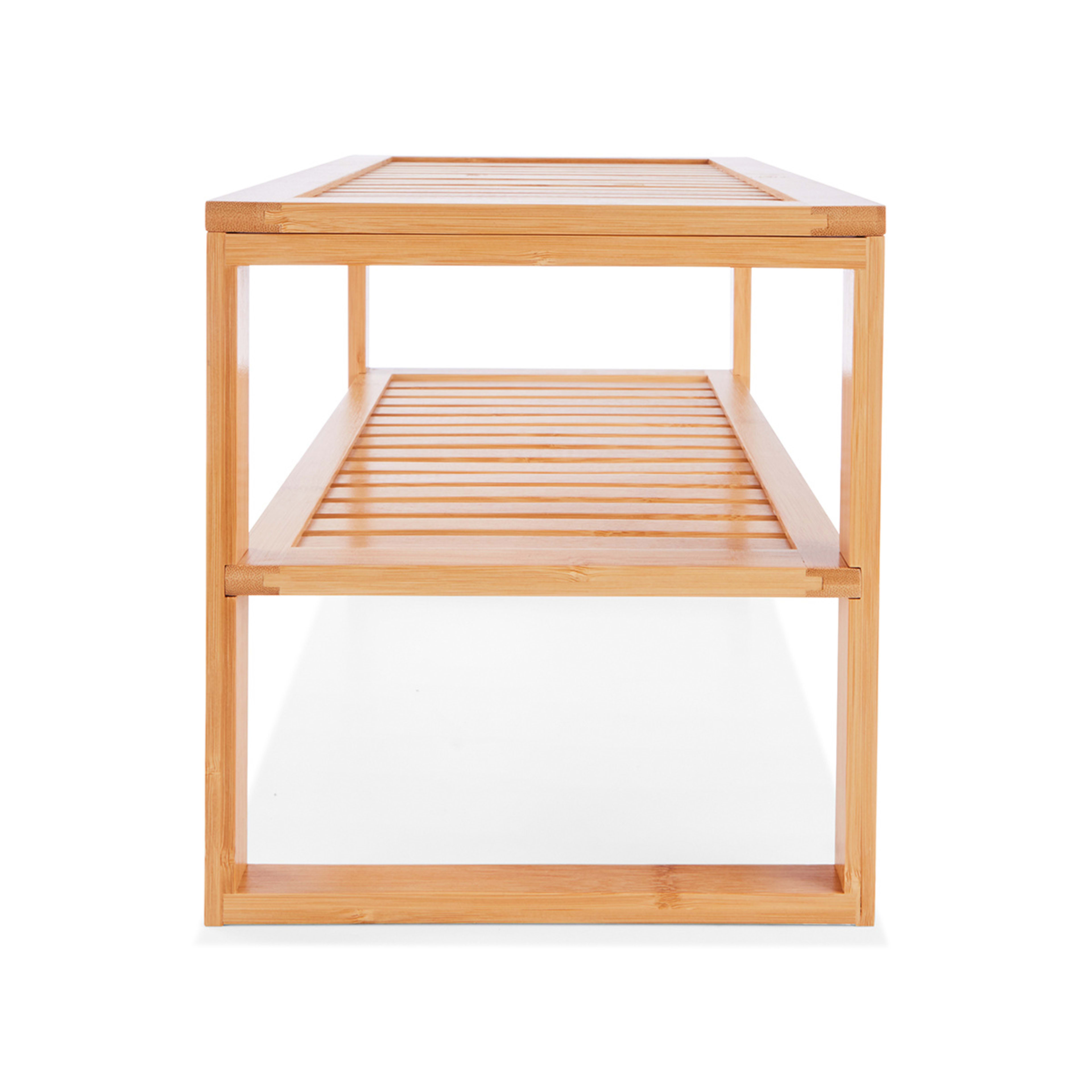 2 Tier Bamboo Pantry Shelf Kmart
