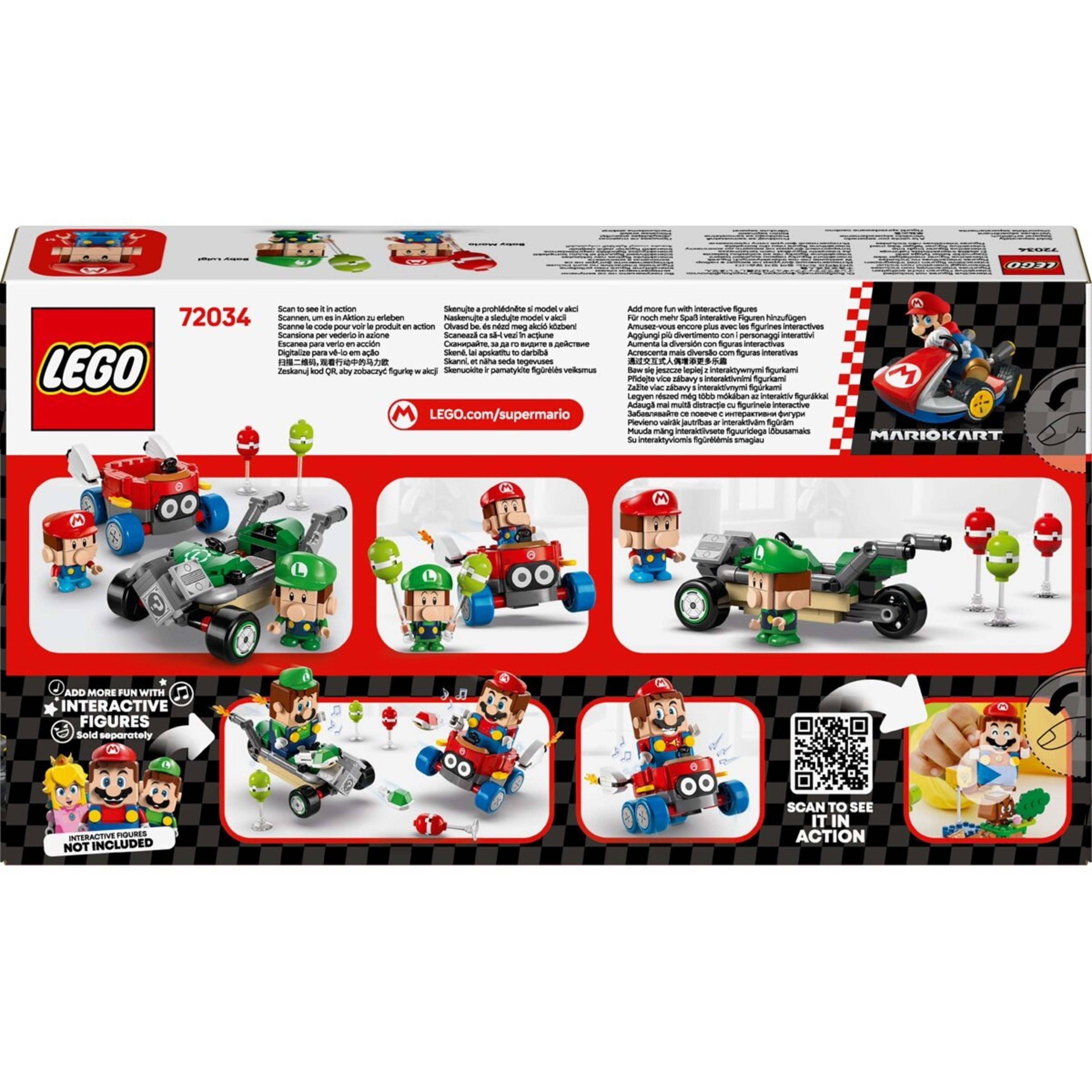 10 LEGO Super Mario: Mario Kart Baby Mario vs. Baby Luigi 72034, 10 of 10