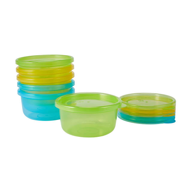 6 Pack Reusable Bowls with Lids Kmart
