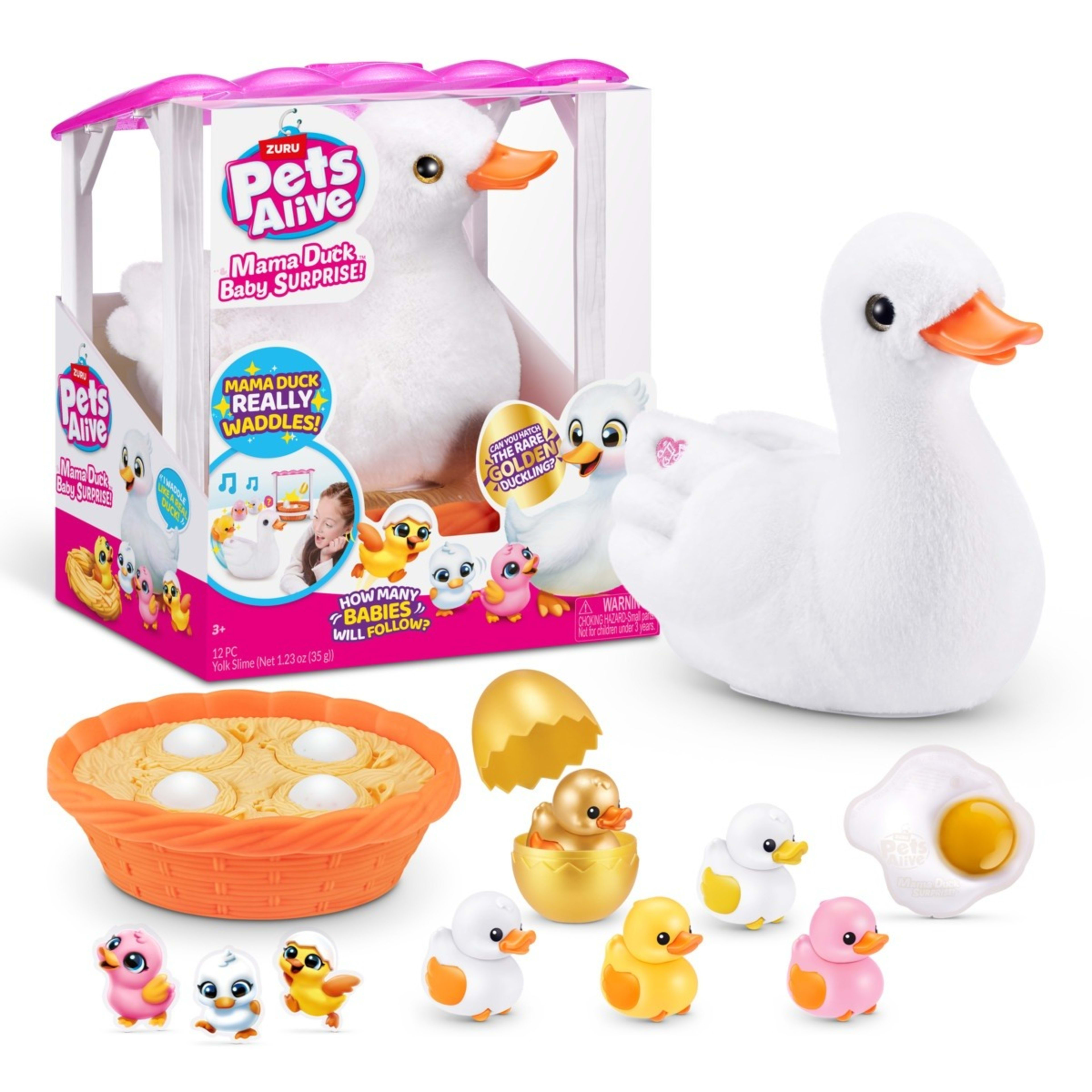 3 Zuru Pets Alive: Mama Duck and Baby Surprise! - Assorted, 3 of 11