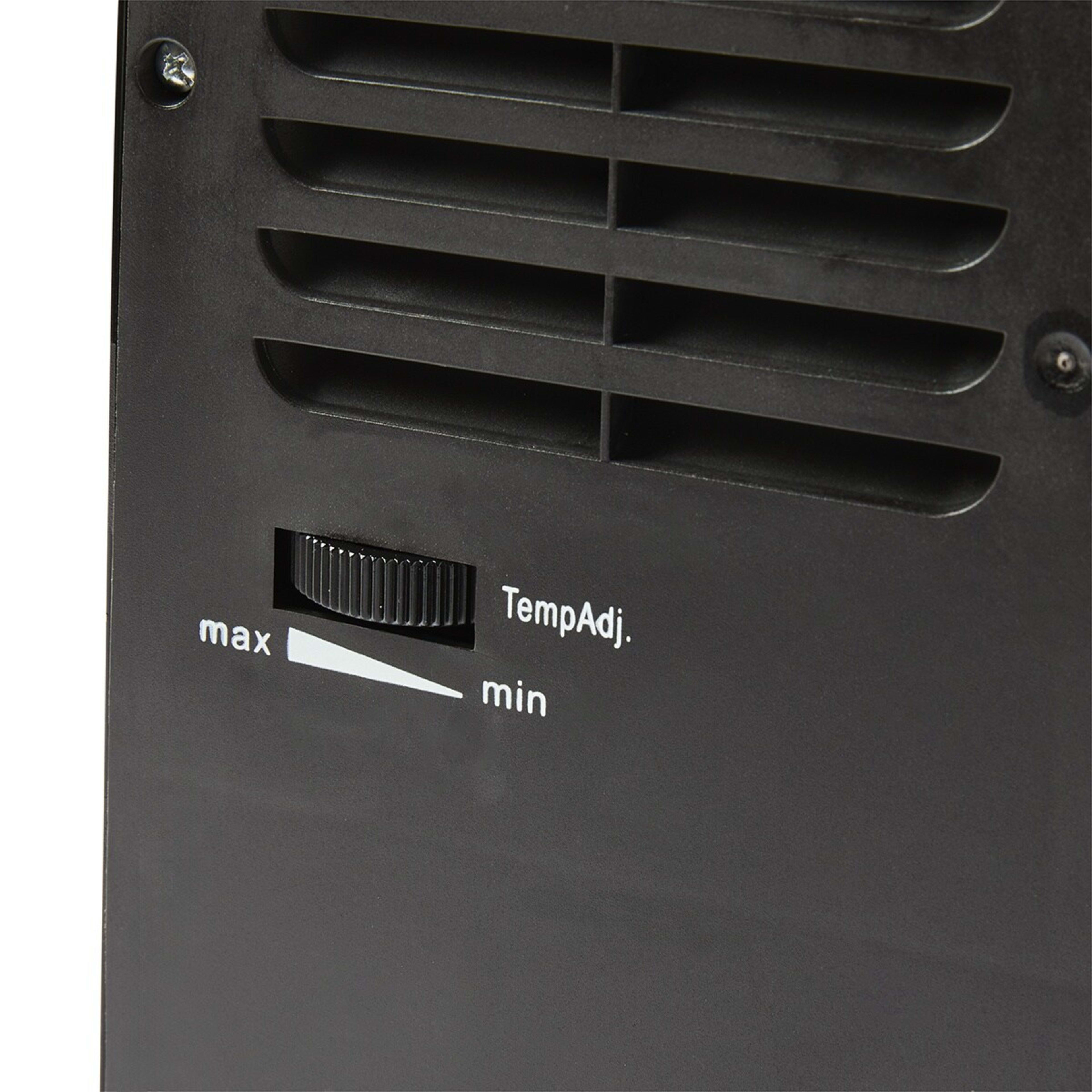 7 Modern Fireplace Heater - Black, 7 of 8
