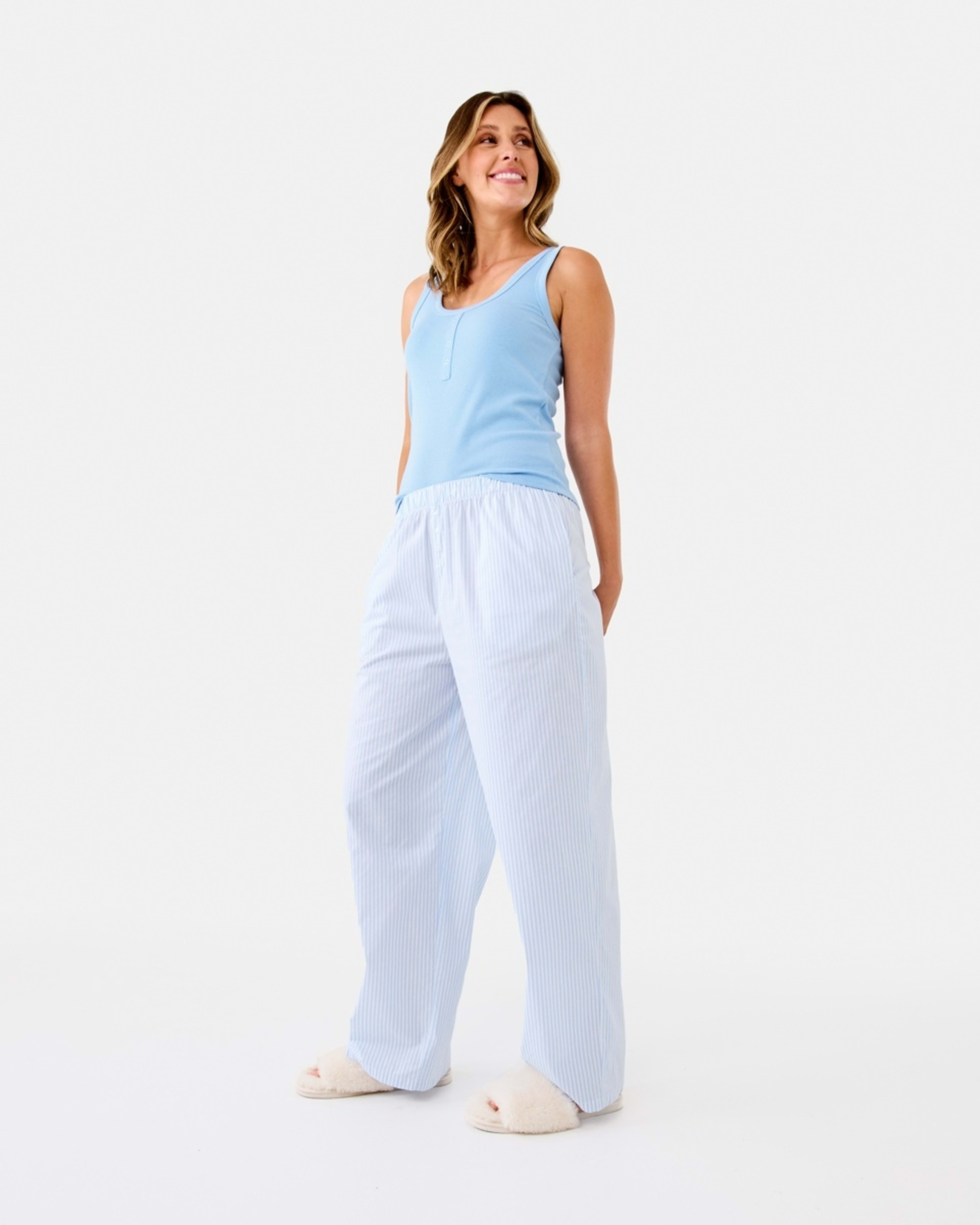 3 Boyfriend Woven Pants Thin Stp B, 3 of 7