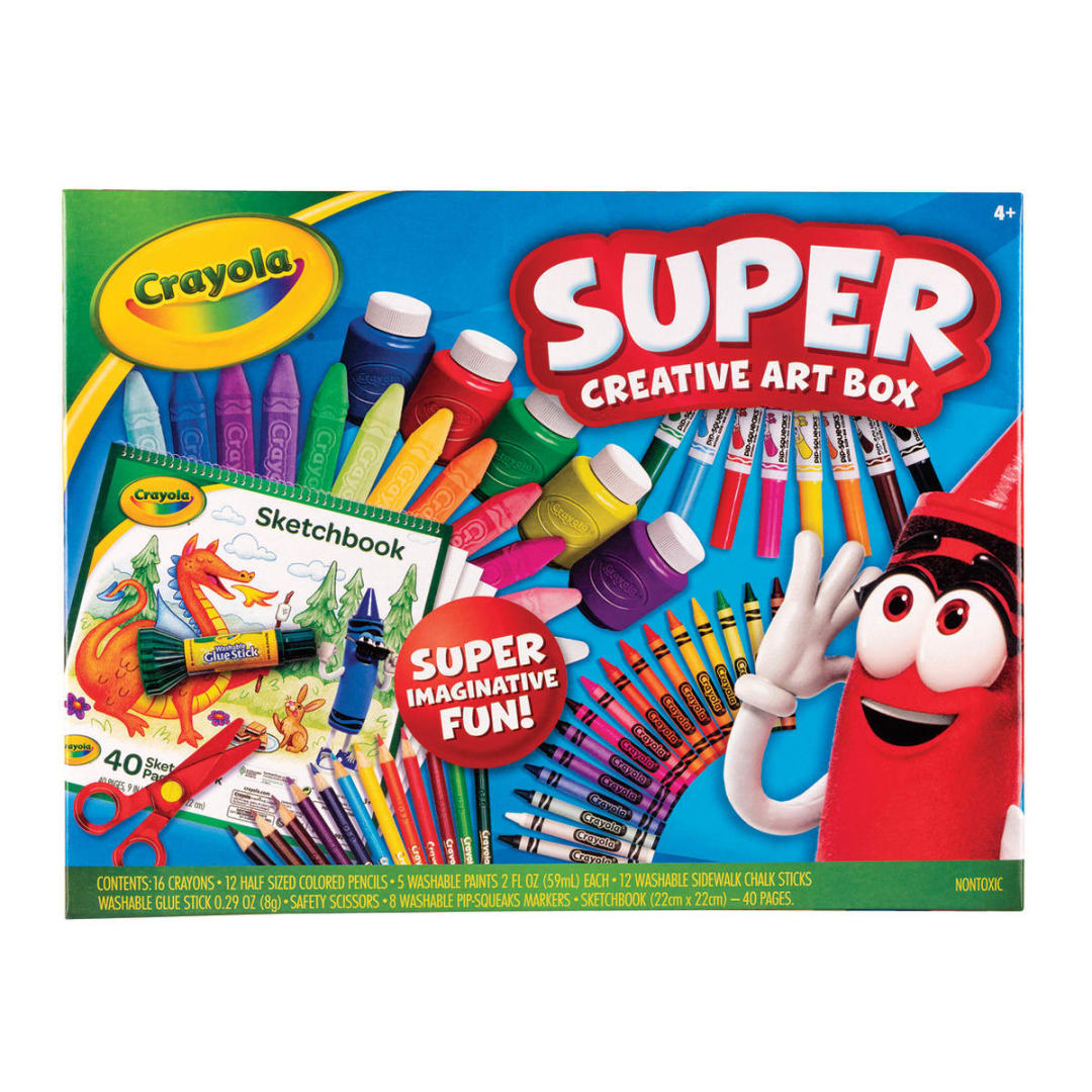 Crayola Super Creative Art Box Kmart