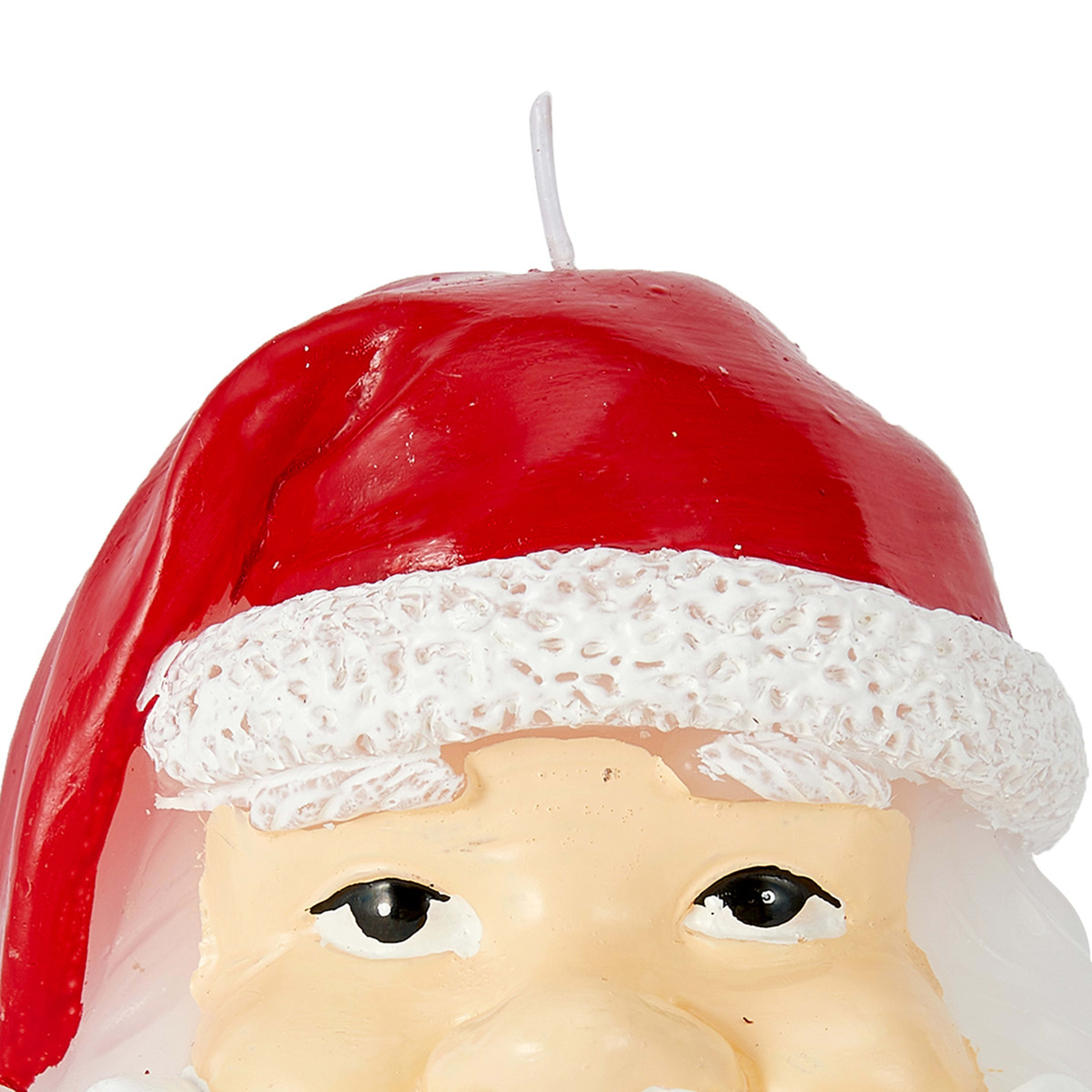 Santa Pillar Candle Kmart