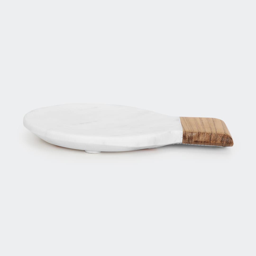 Marble and Acacia Spoon Rest Kmart