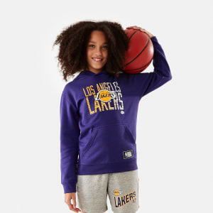 Sweatshirt with a Los Angeles Lakers NBA maxi print on the back - Collabs -  CLOTHING - Boy - Kids 