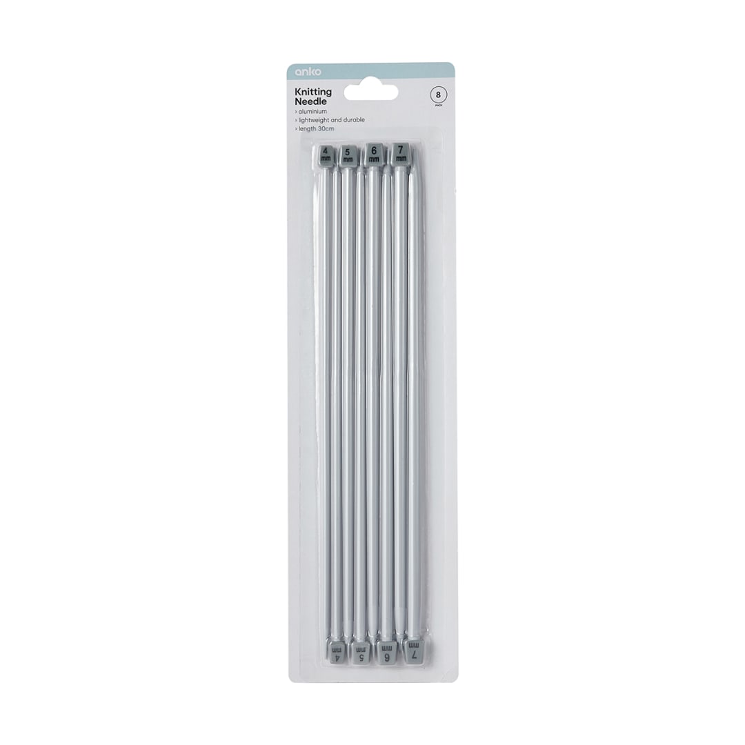 8 Pack Knitting Needle Kmart