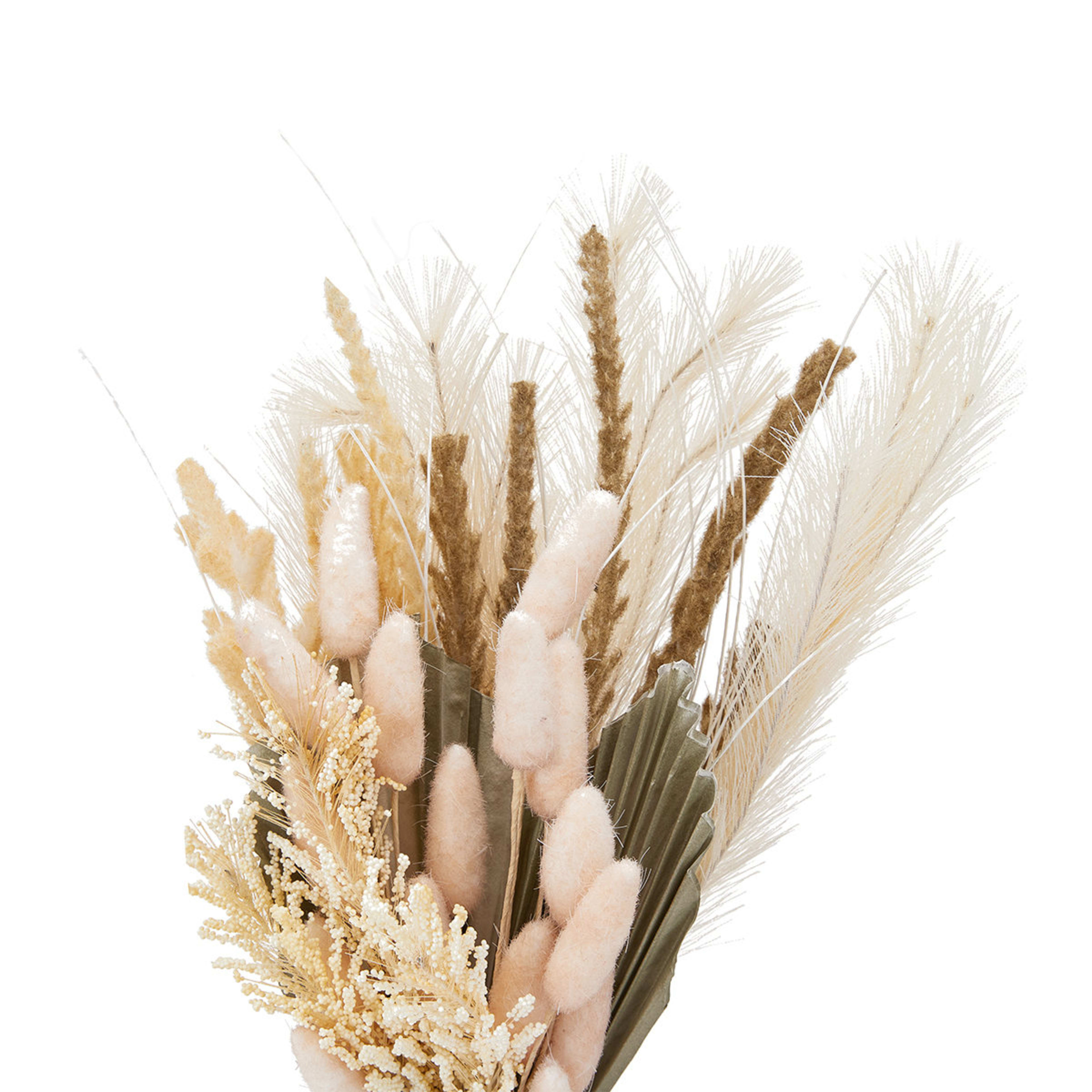 Artificial Bleached Greenery in Vase Kmart