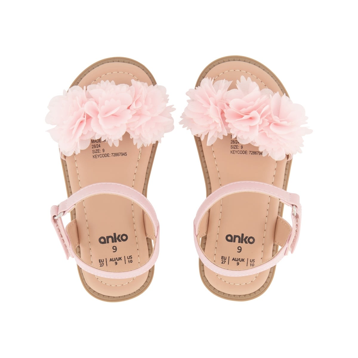 Junior Floral Sandals - Kmart