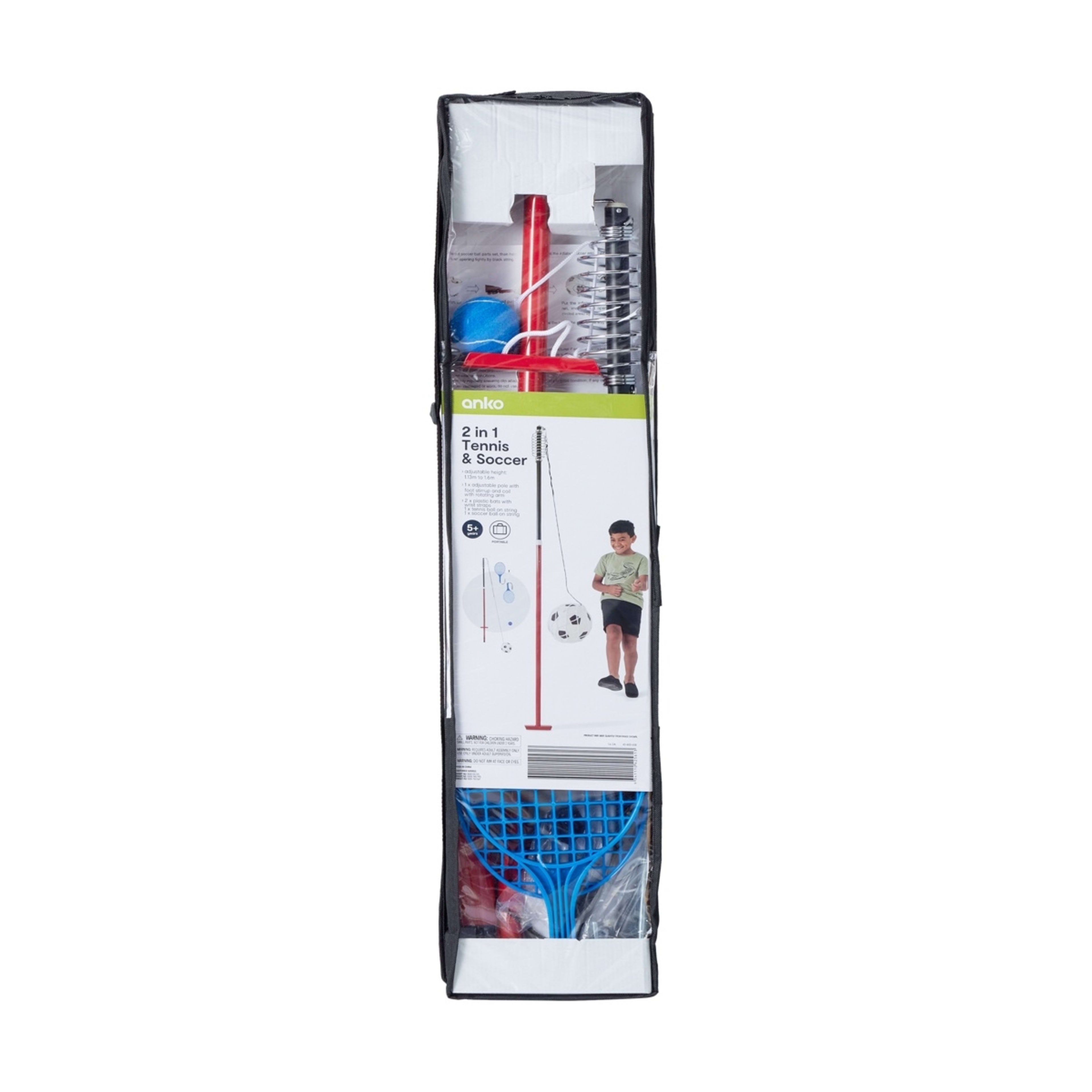 2in1 Tennis & Soccer Set Kmart