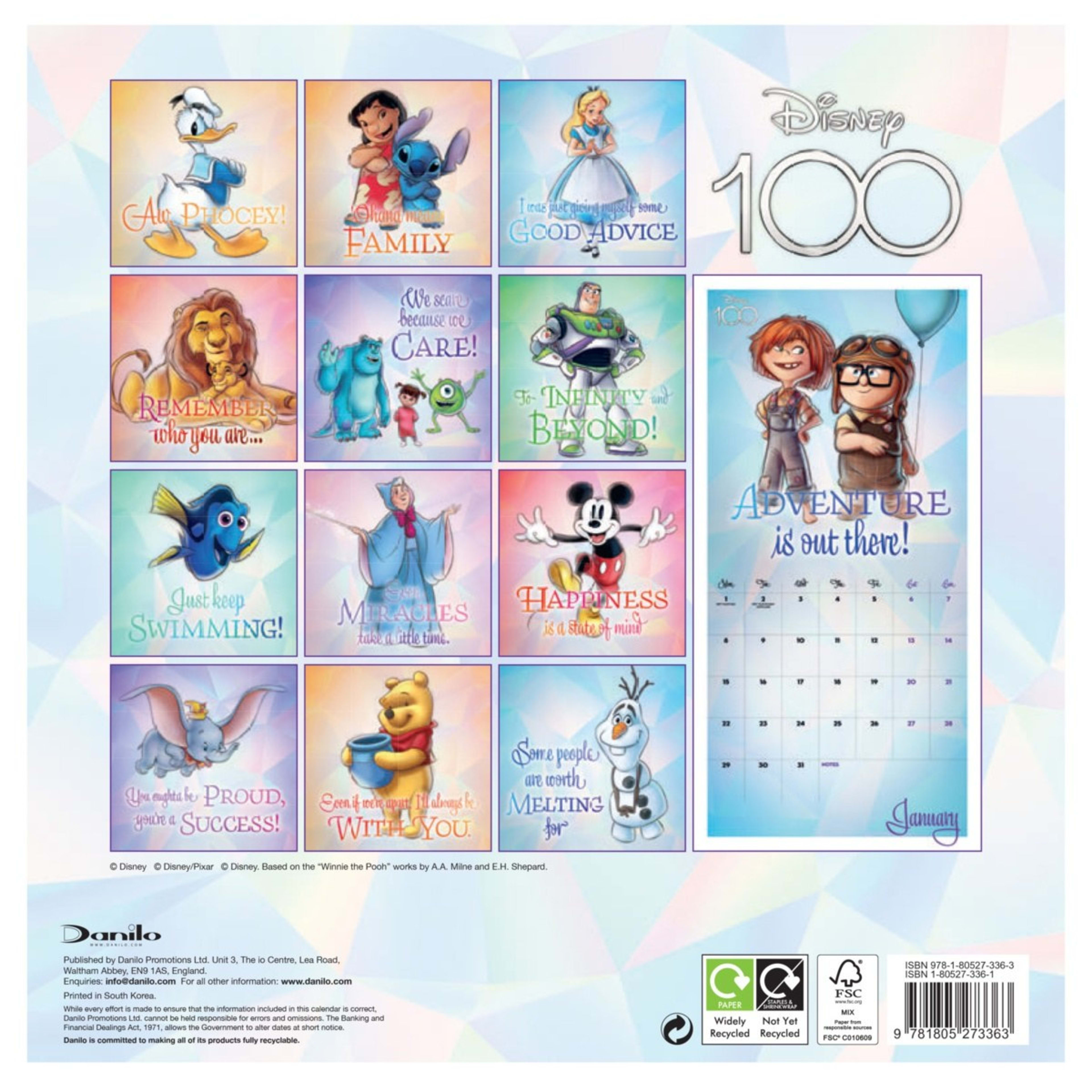 2024 Disney 100 Calendar - Kmart