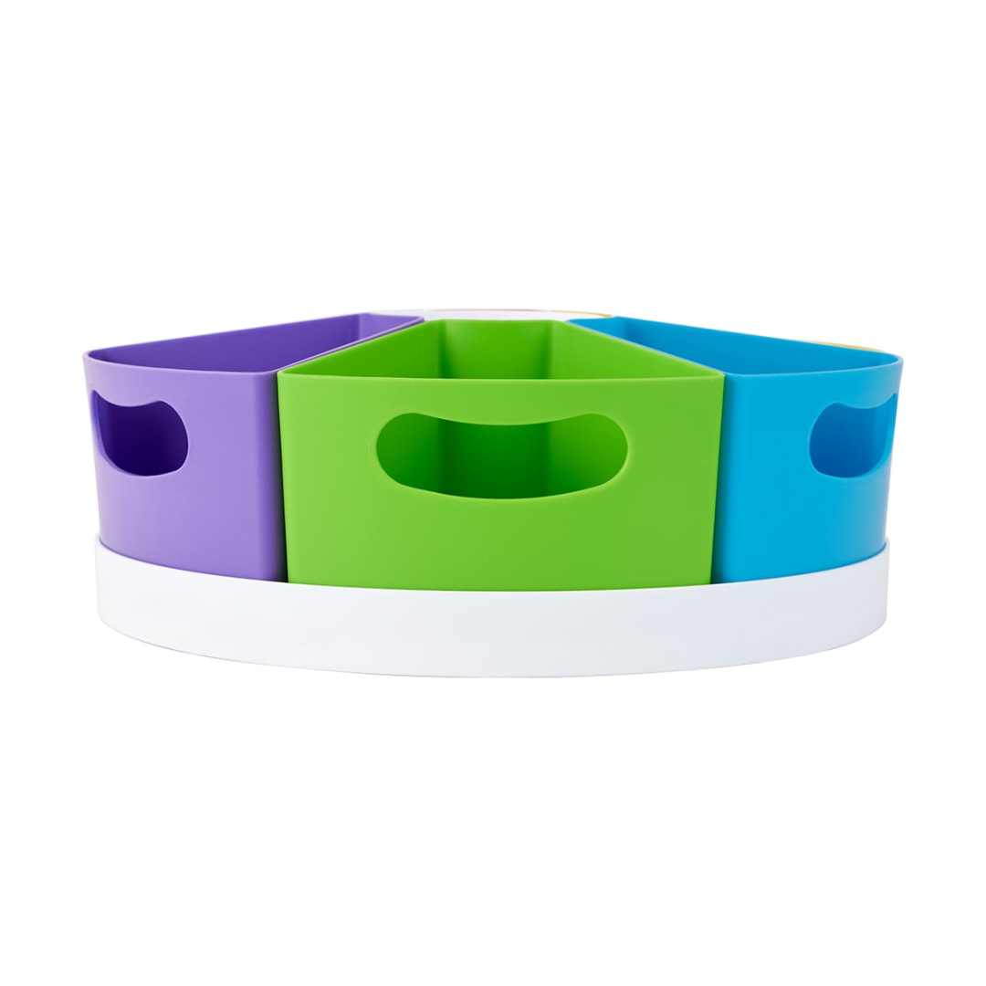 8 Piece Spinning Art and Craft Tray Kmart