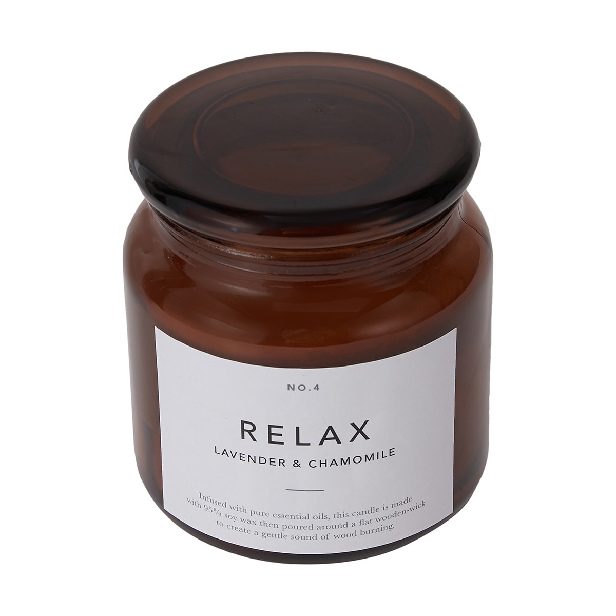 Relax Soy Blend Fragrant Candle Large Kmart