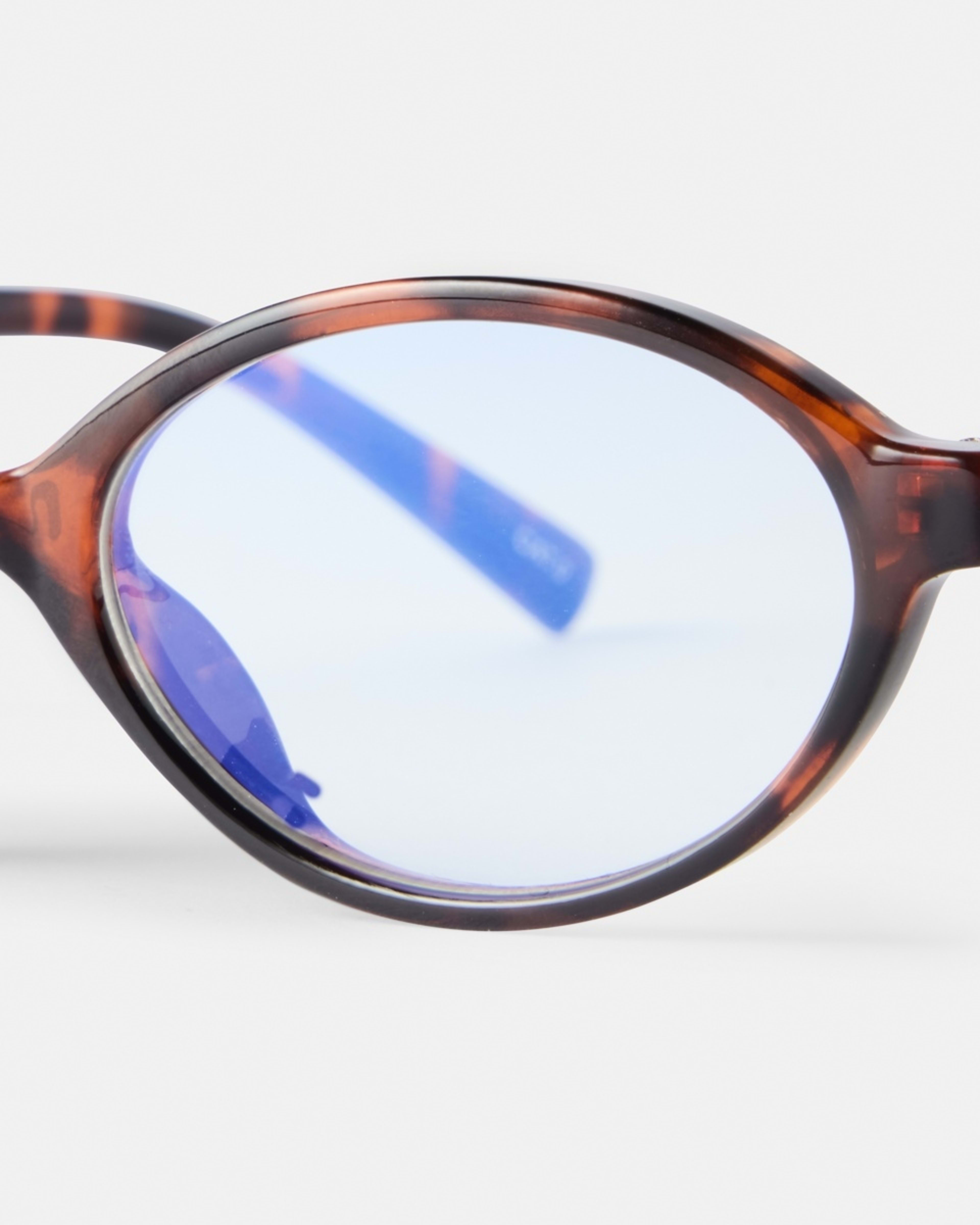 4 Womens Oval Blue Light Glasses Tort, 4 of 7