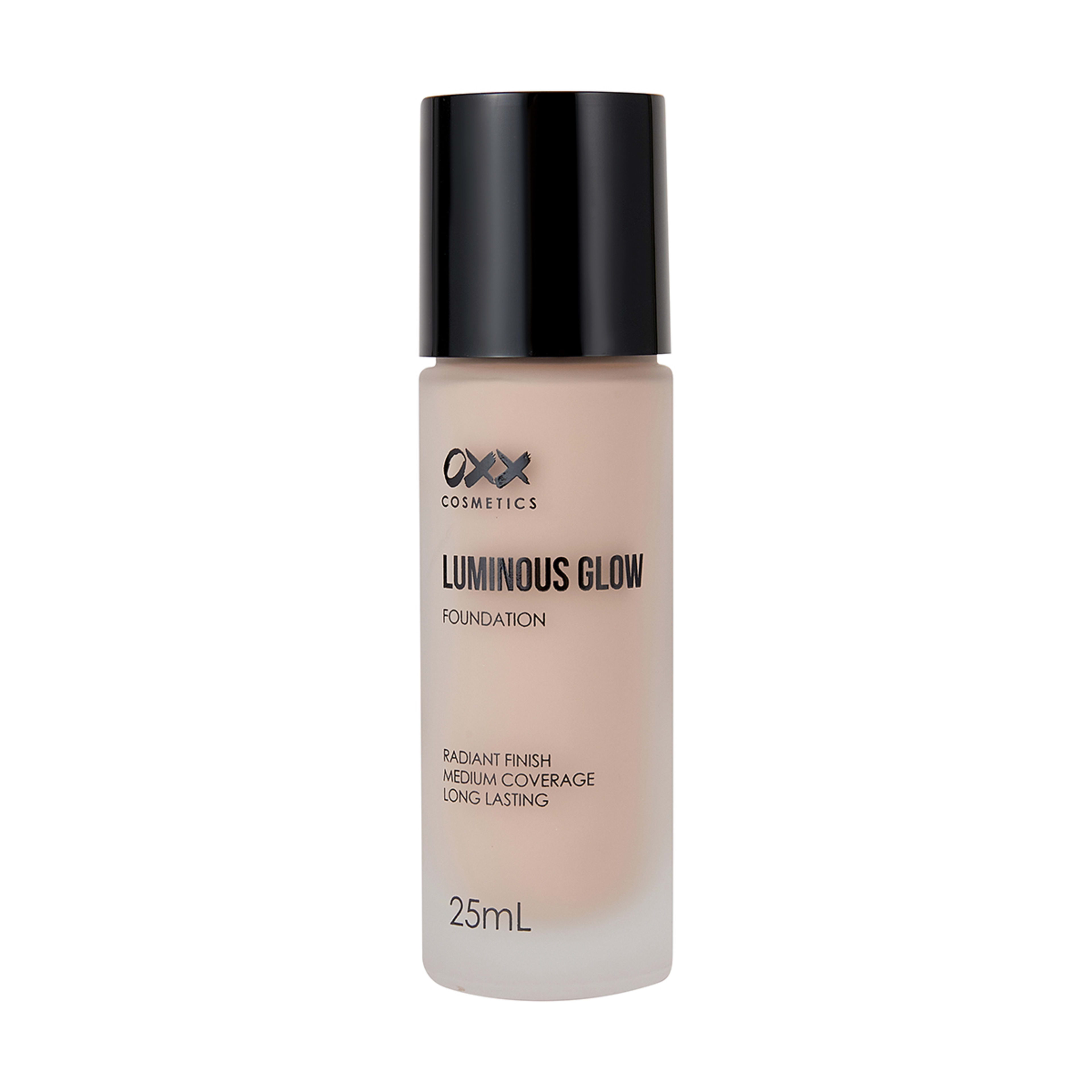 2 OXX Cosmetics Luminous Glow Foundation - Caramel, 2 of 6