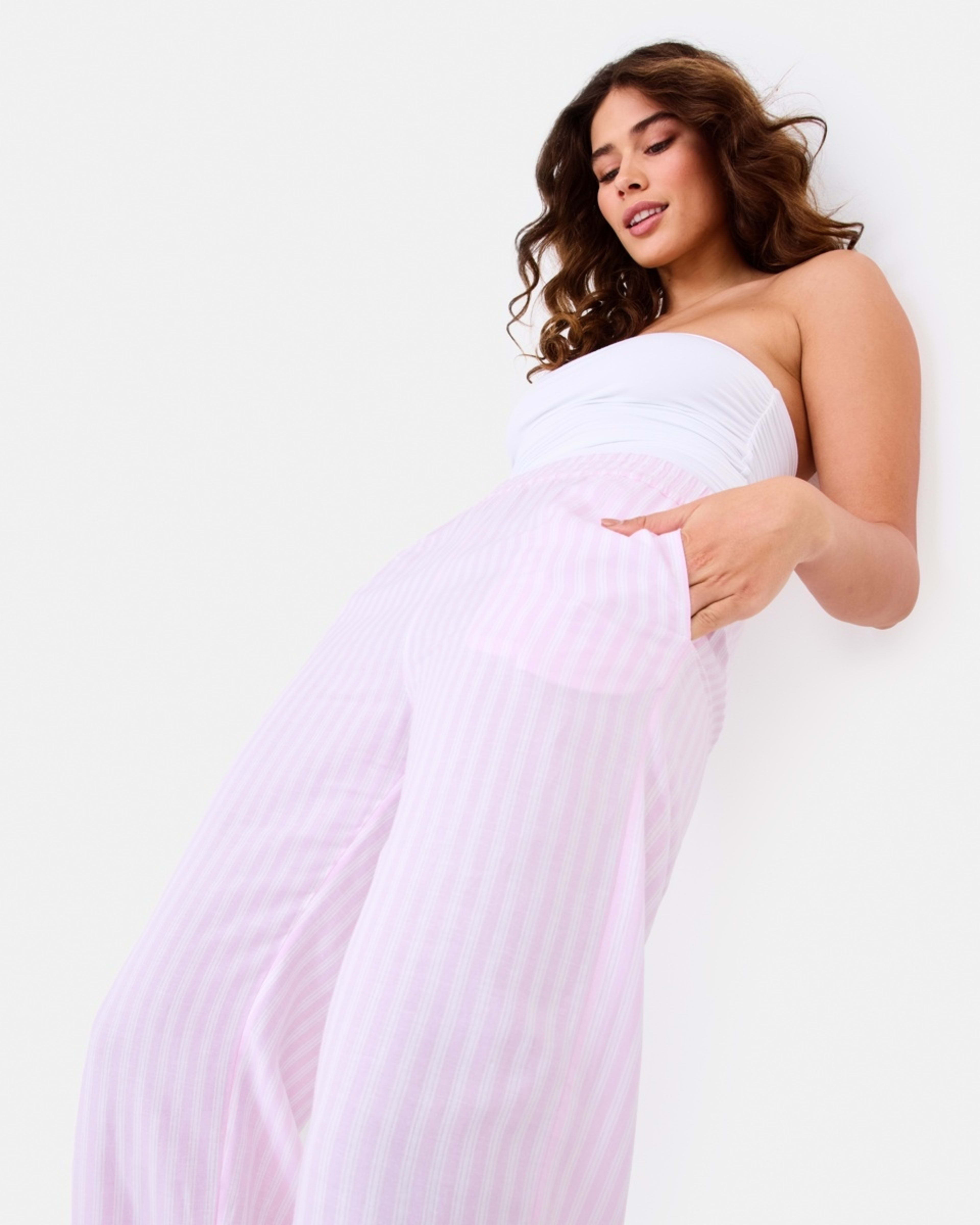 9 Relaxed Pants Pink Strp, 9 of 9