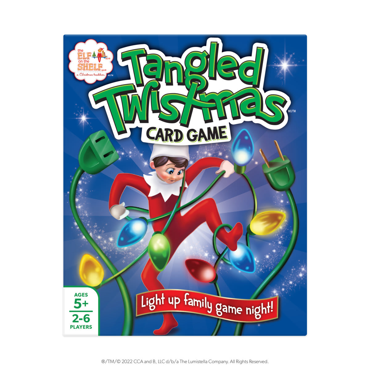 Tangled Twistmas Card Game By The Elf On The Shelf - Kmart