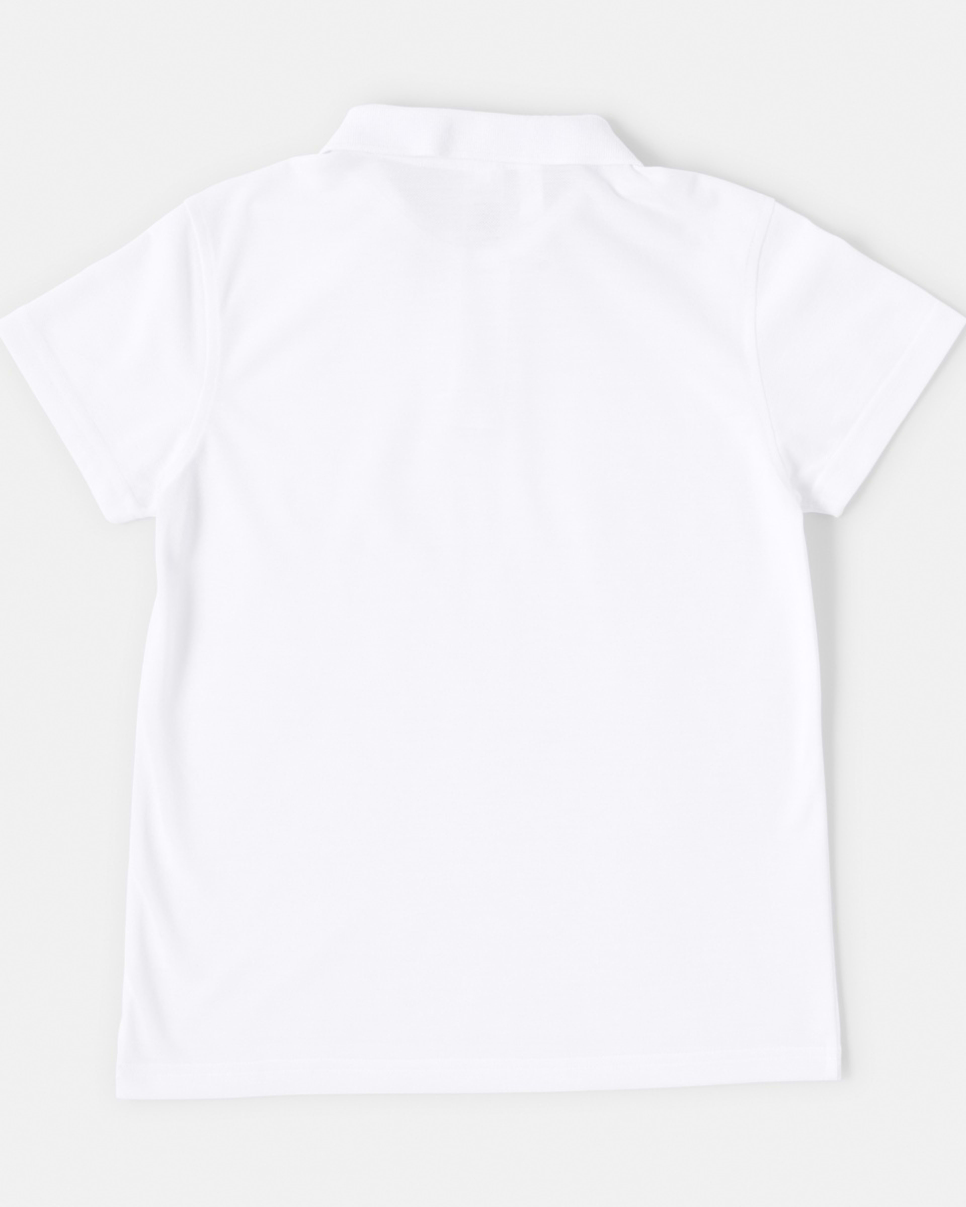 9 School Polo T-shirt White, 9 of 9