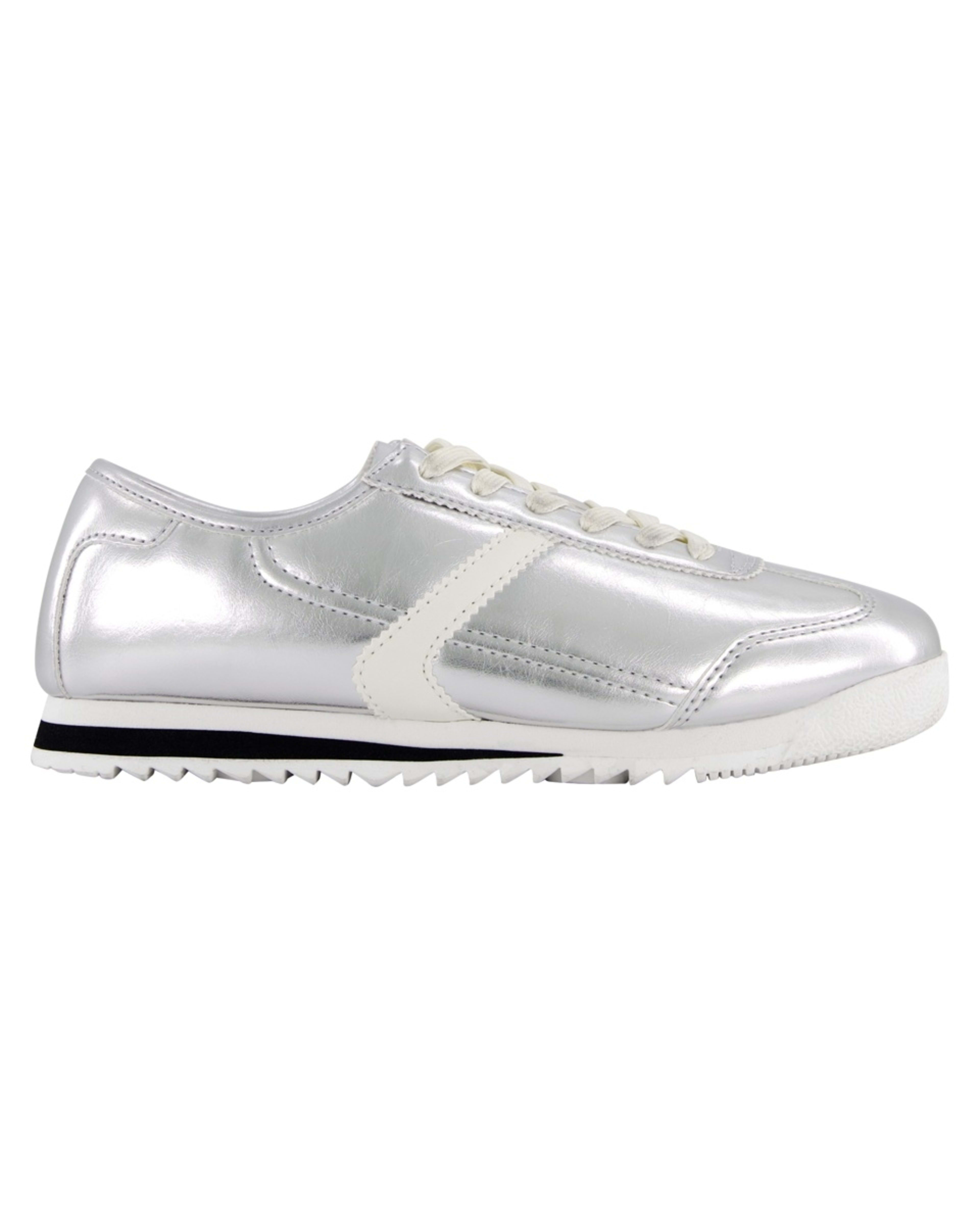 1 Slimline Retro Sneakers Silver