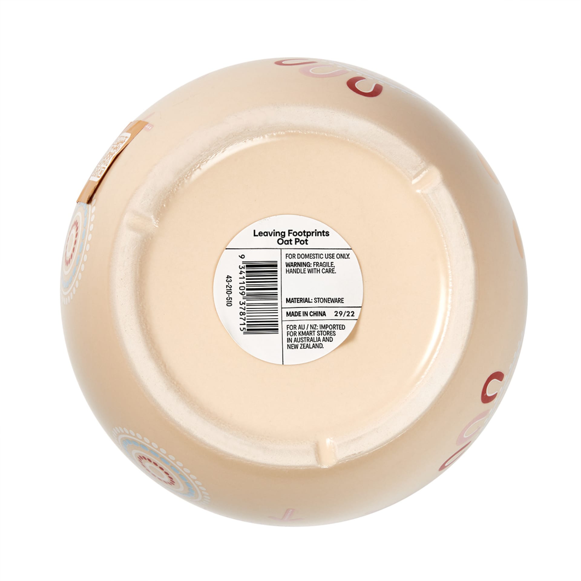 Leaving Footprints Oat Pot Kmart