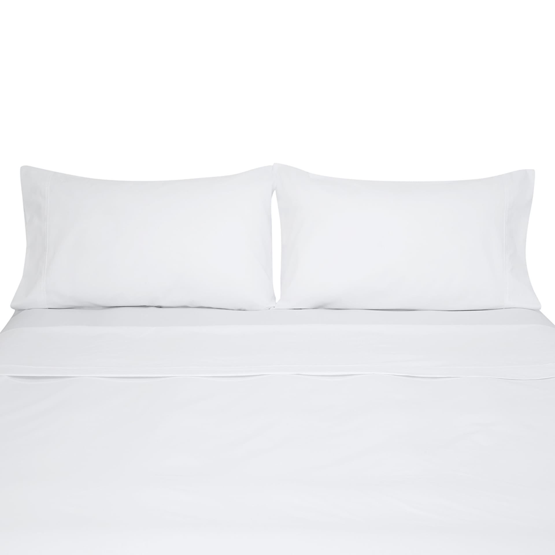 180 Thread Count Sheet Set Queen Bed, White Kmart