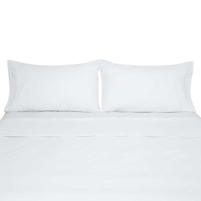 180 Thread Count Sheet Set Queen Bed, White Kmart