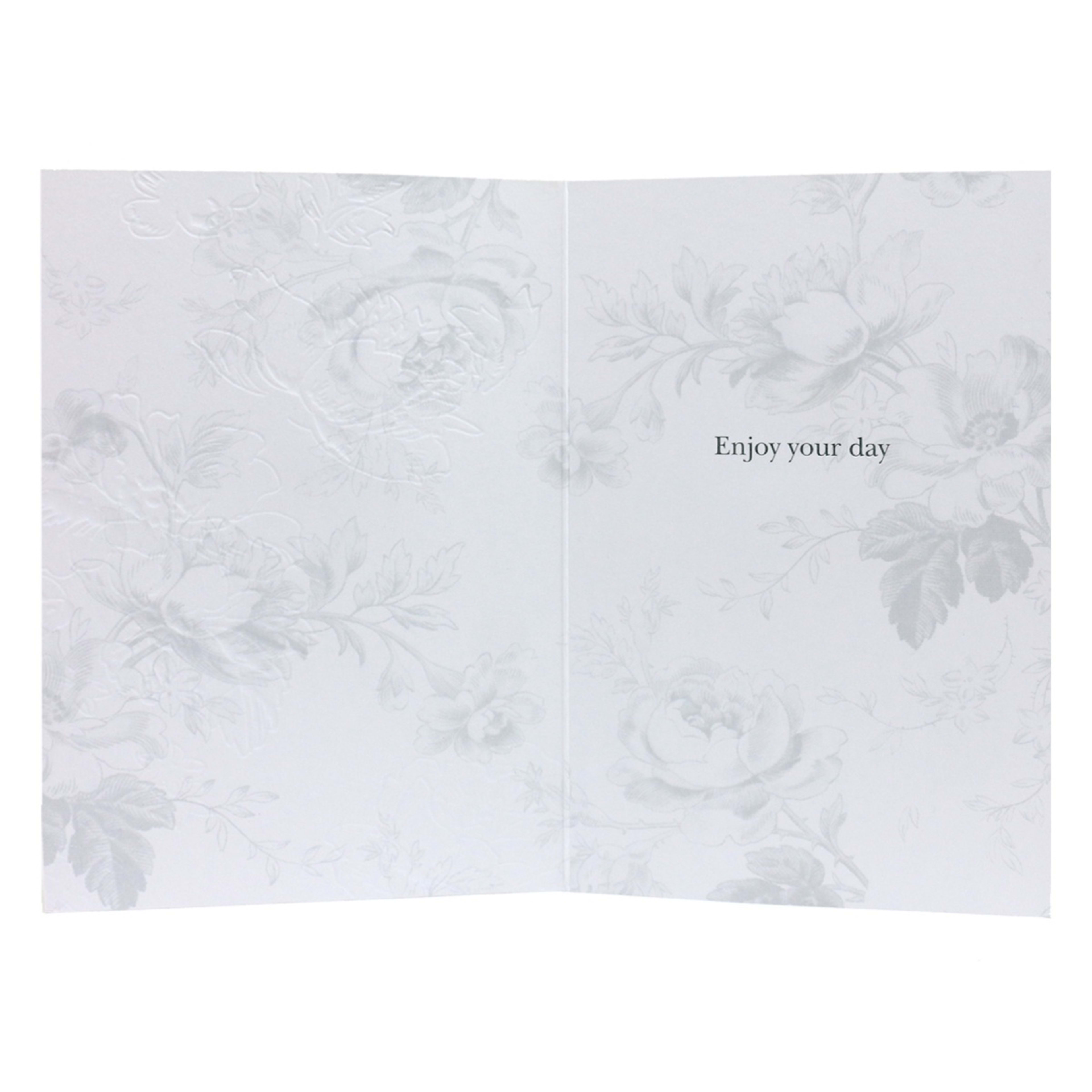 2 Connections from Hallmark Birthday Card - Golden Floral, 2 of 3