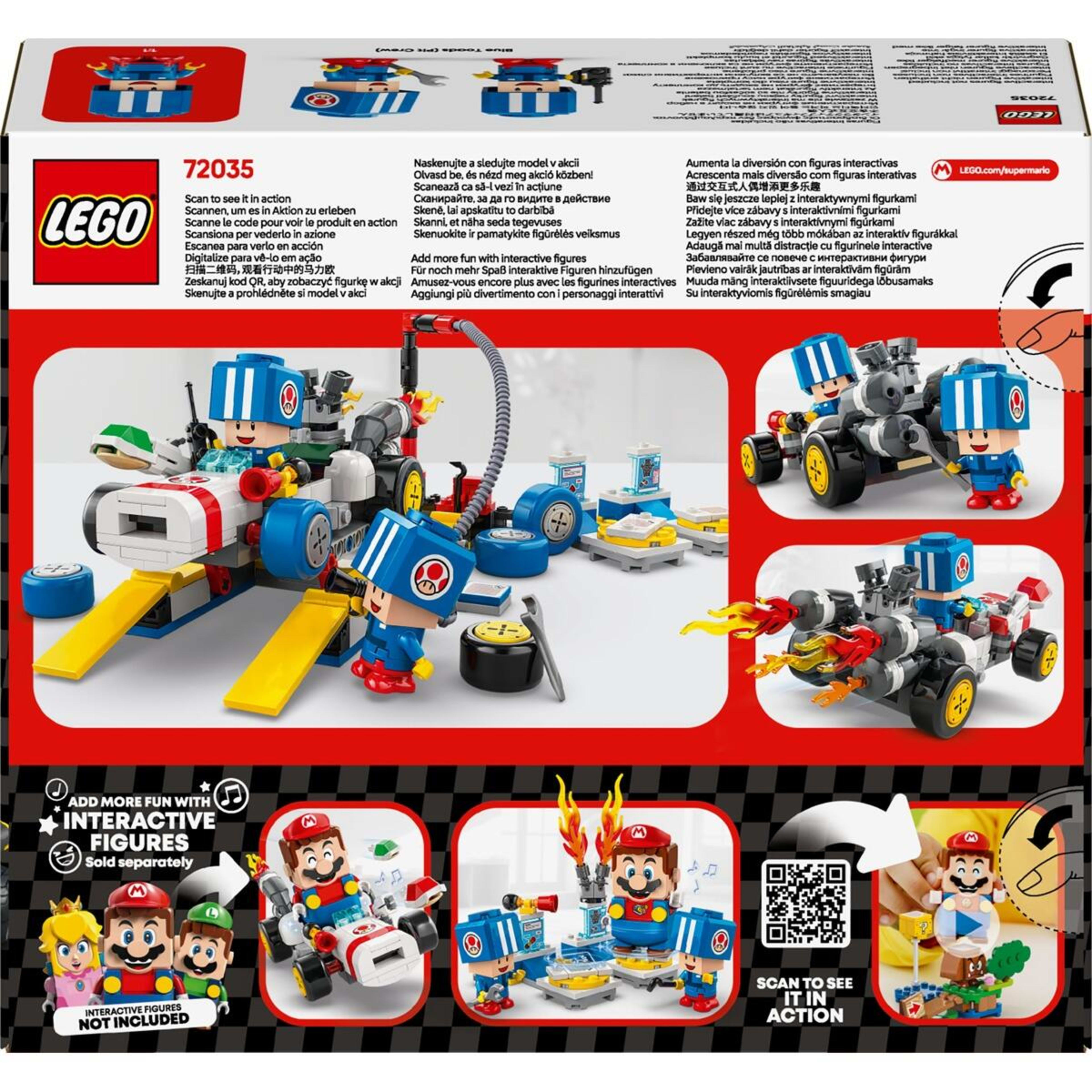 10 LEGO Super Mario: Mario Kart Toad's Garage 72035, 10 of 10