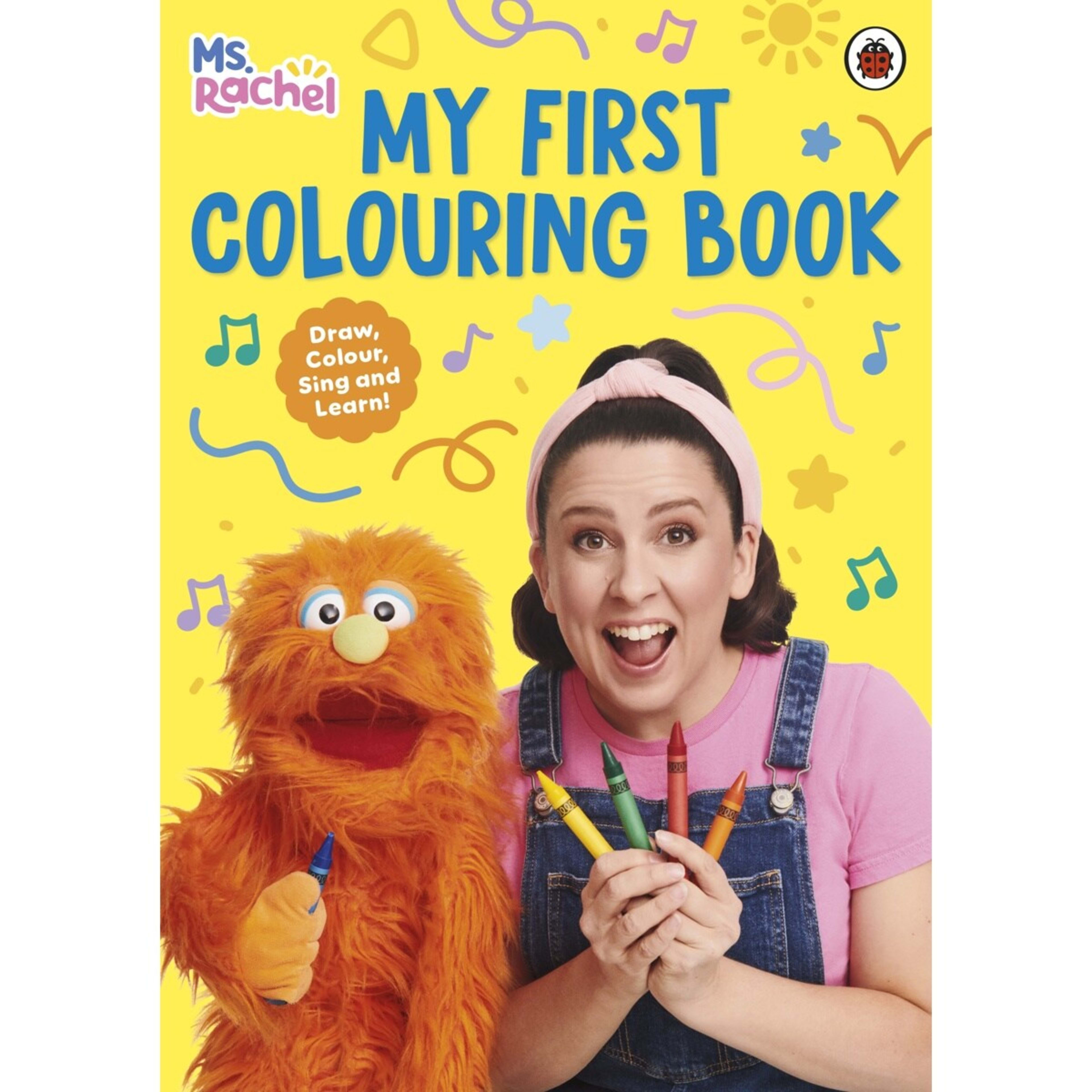1 Ms Rachel: My First Colouring Book by Ms Rachel - Book