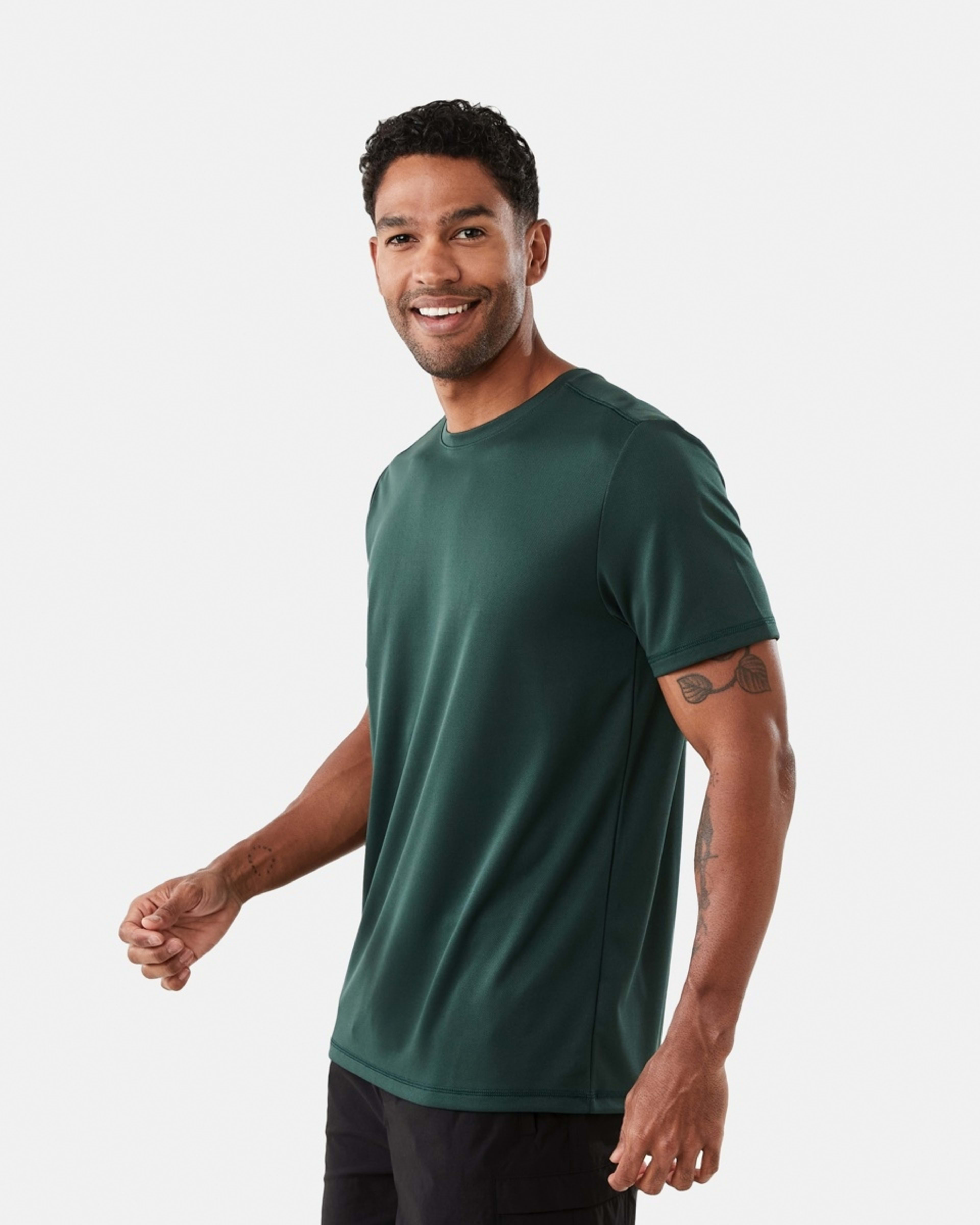 2 Active Mesh T-shirt Hunt Green, 2 of 5