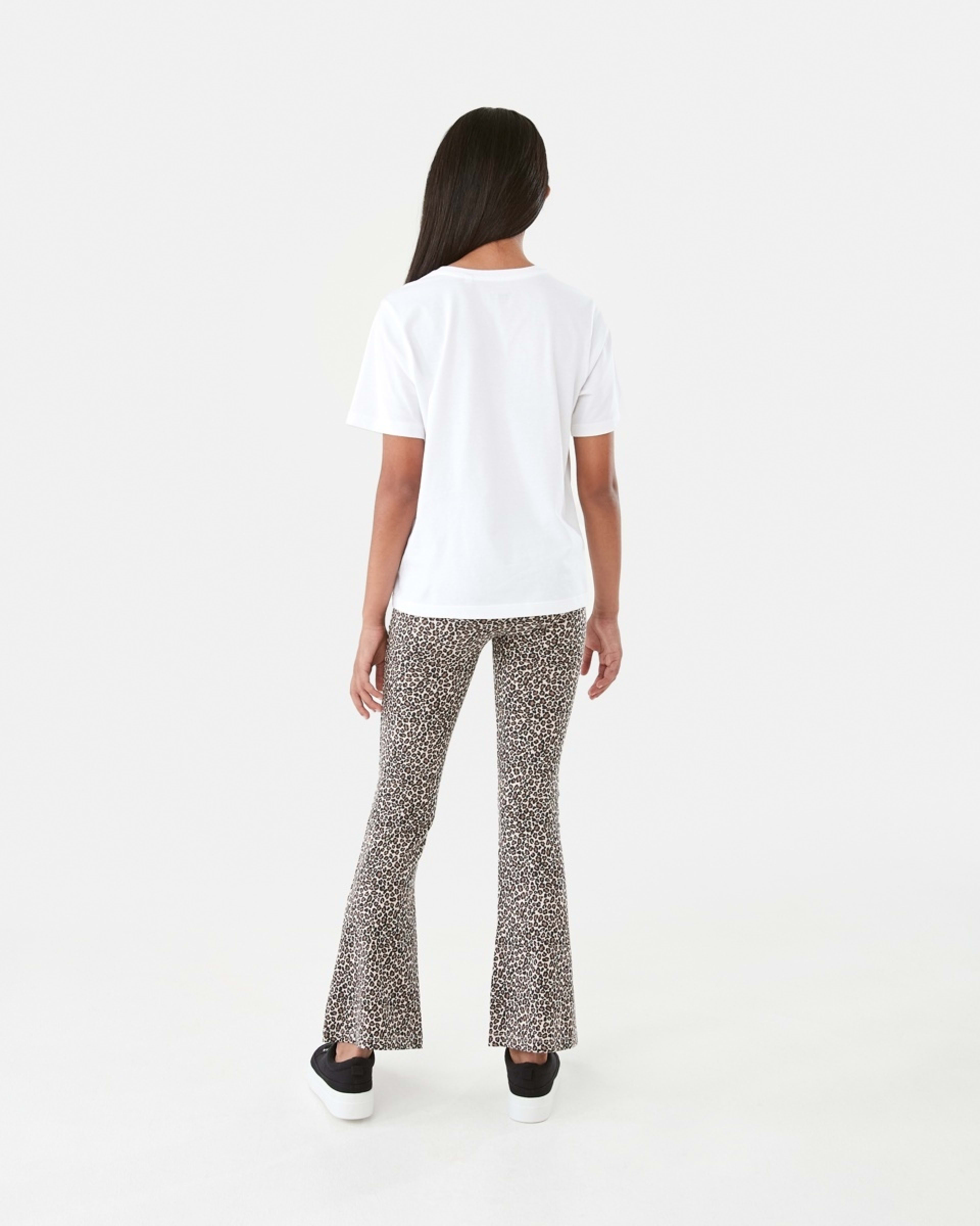 5 Print Flare Leggings Feline, 5 of 7