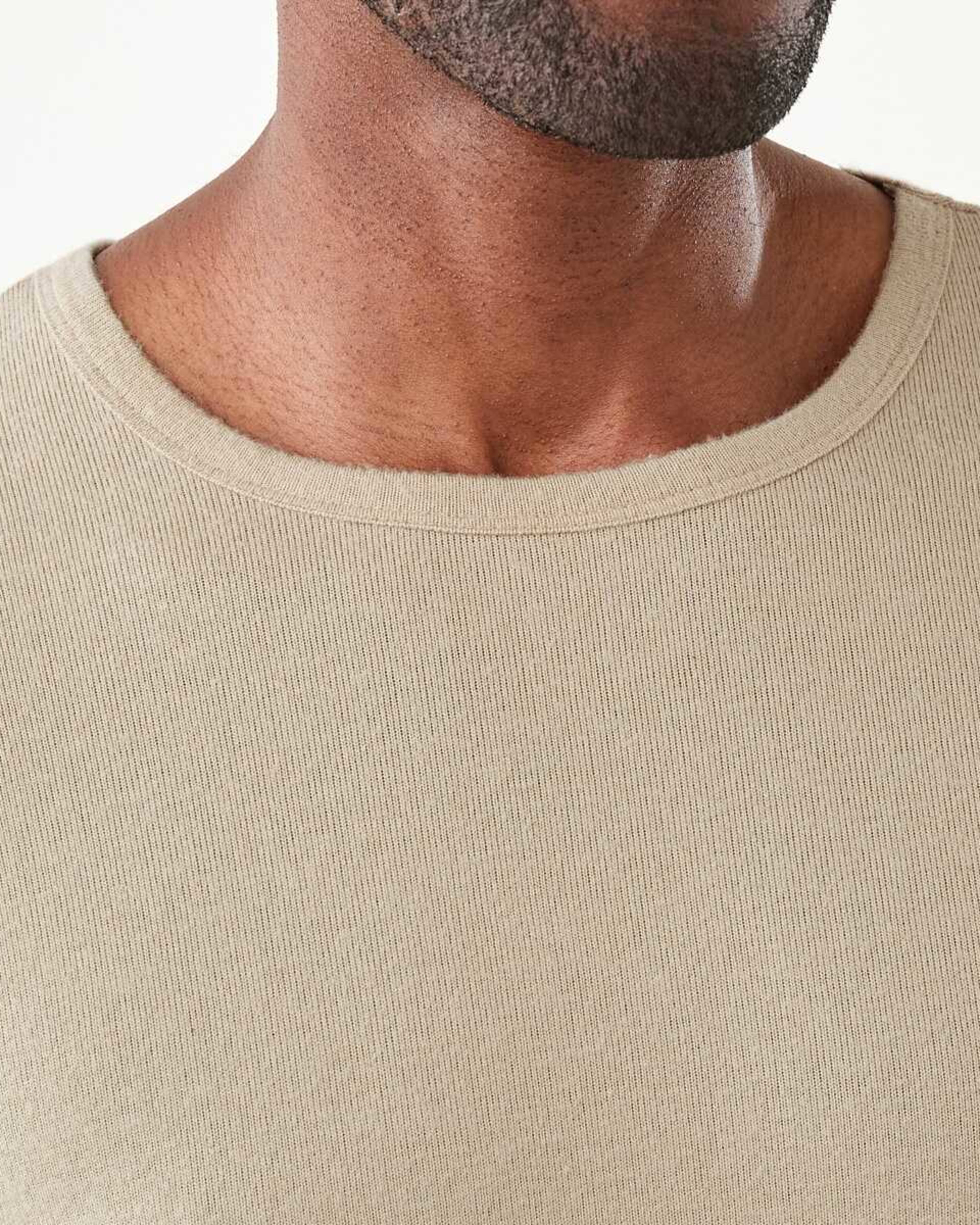 5 Long Sleeve Brushed Knit Top Oxford, 5 of 6