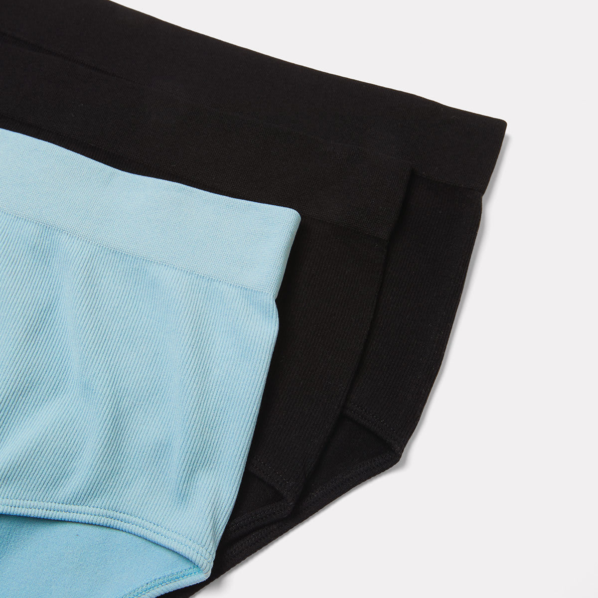 3 Pack Curve Rib Seamfree Full Briefs Kmart