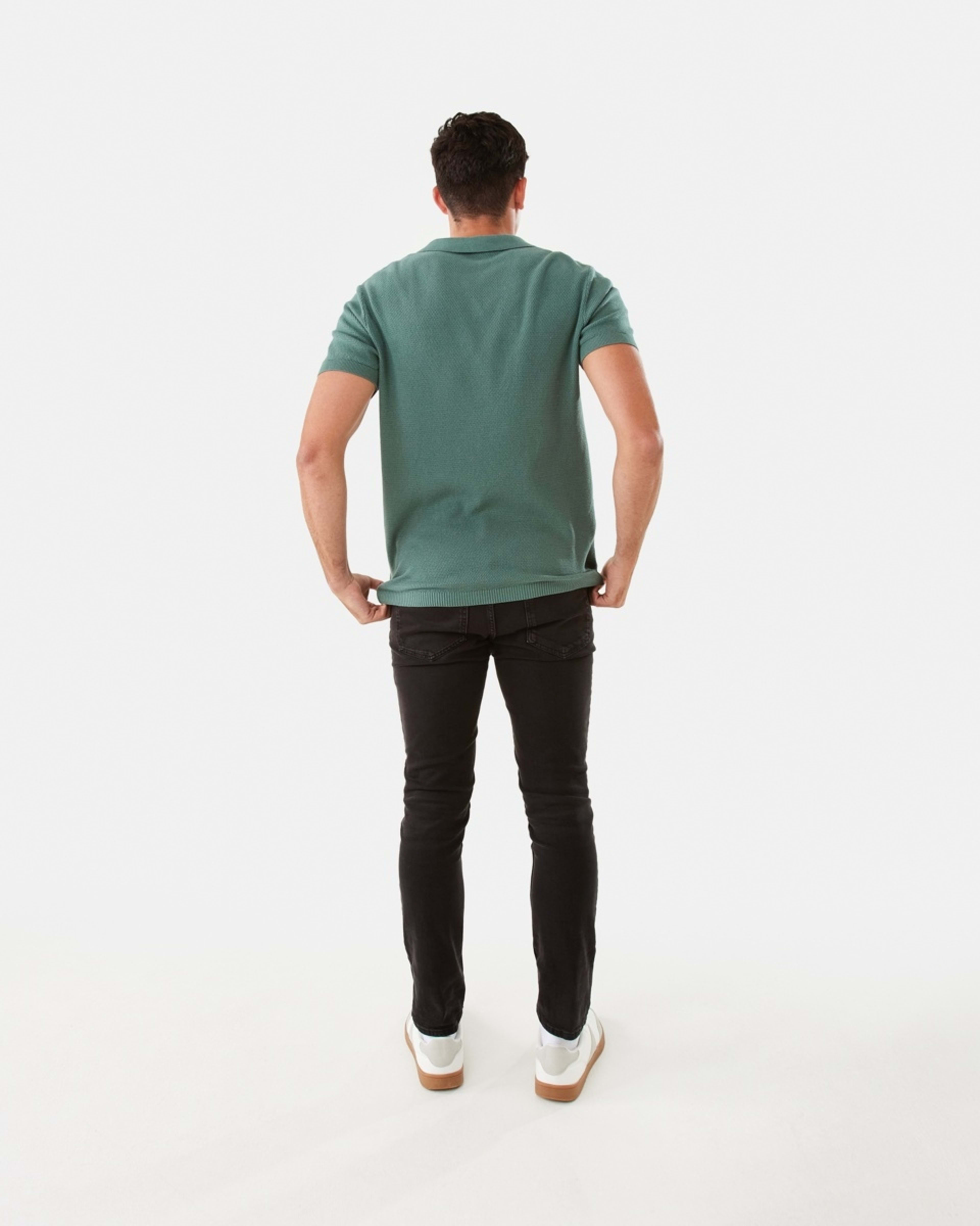 4 Knit Polo Shirt Grn Pines, 4 of 6