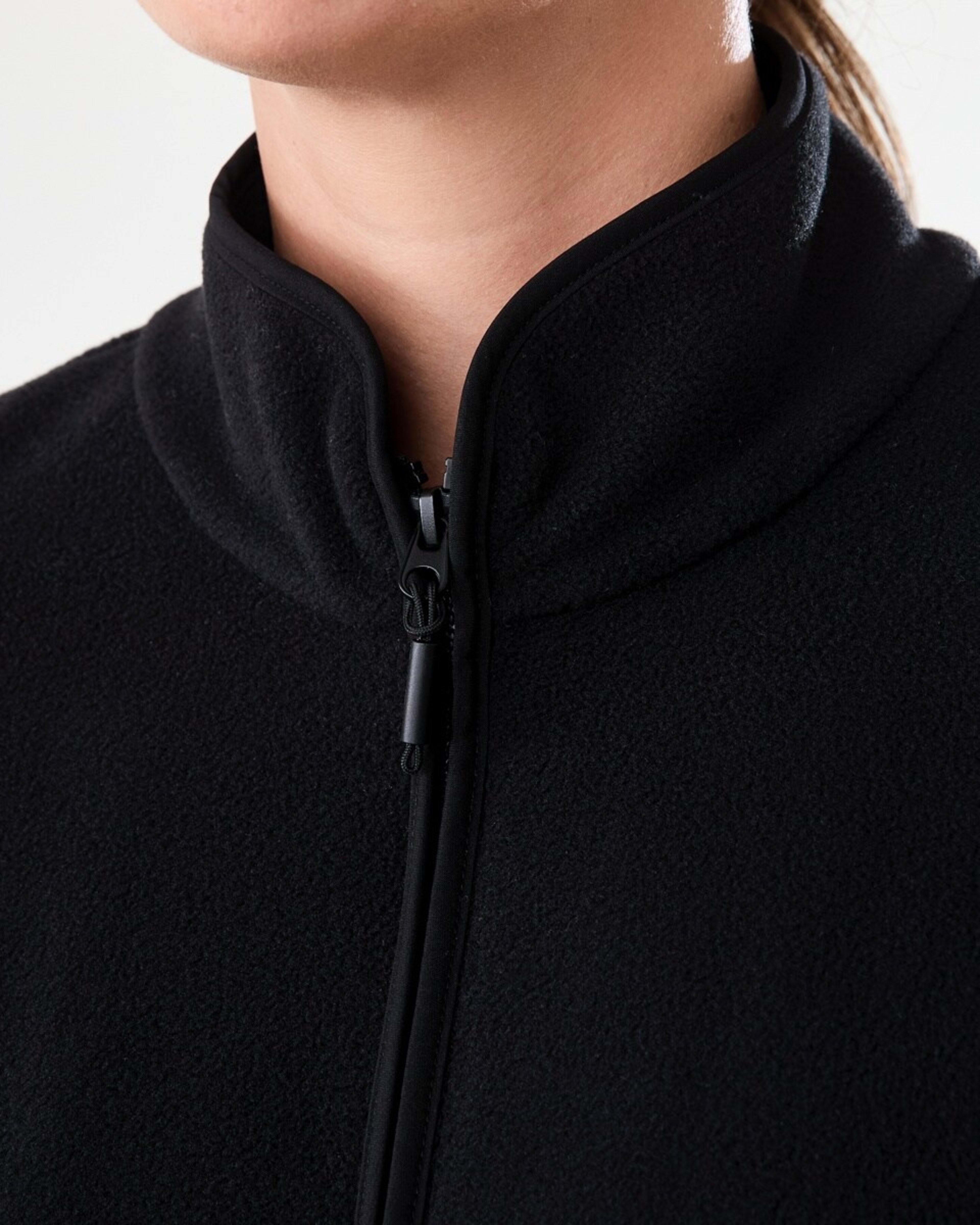 6 Outdoor Polar Fleece Jacket Black, 6 of 7