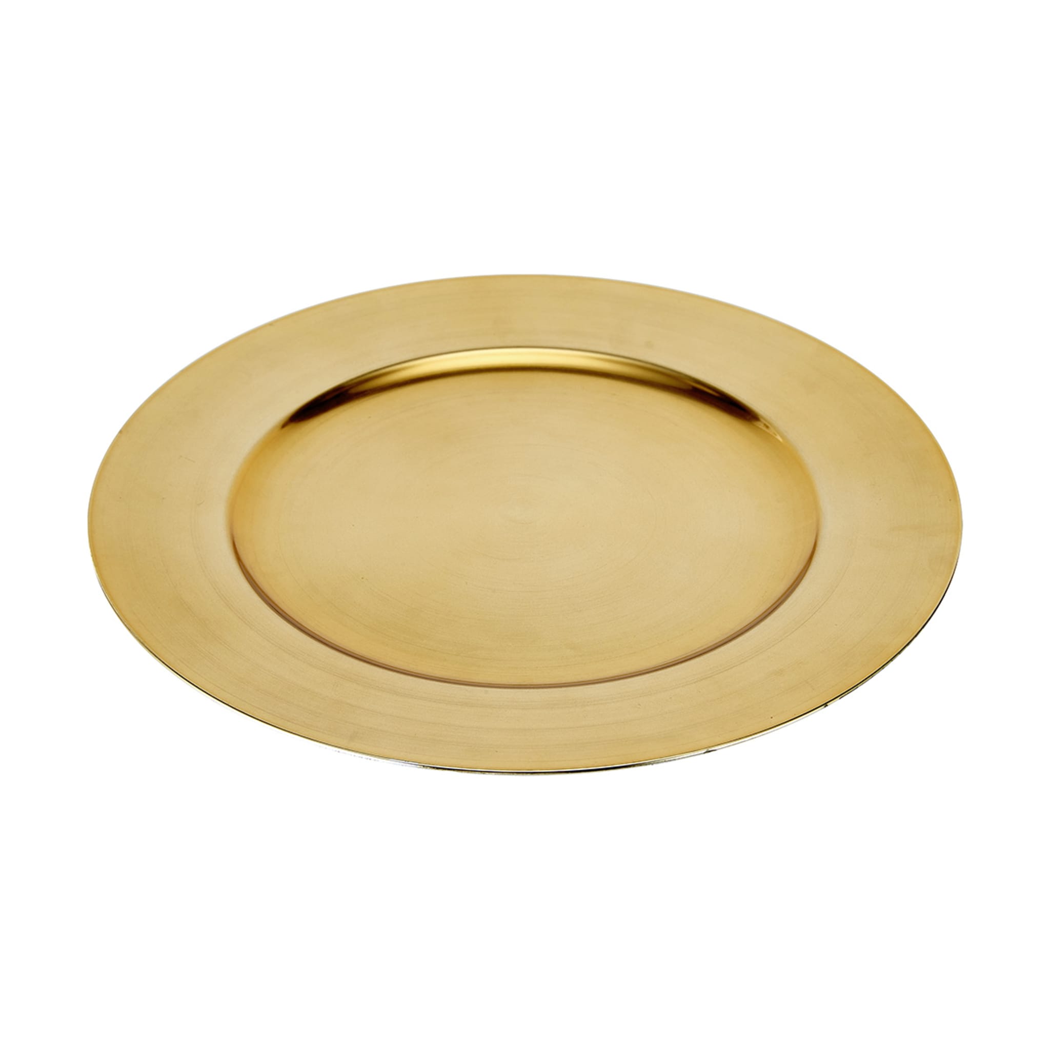 Gold Look Charger Plate Kmart