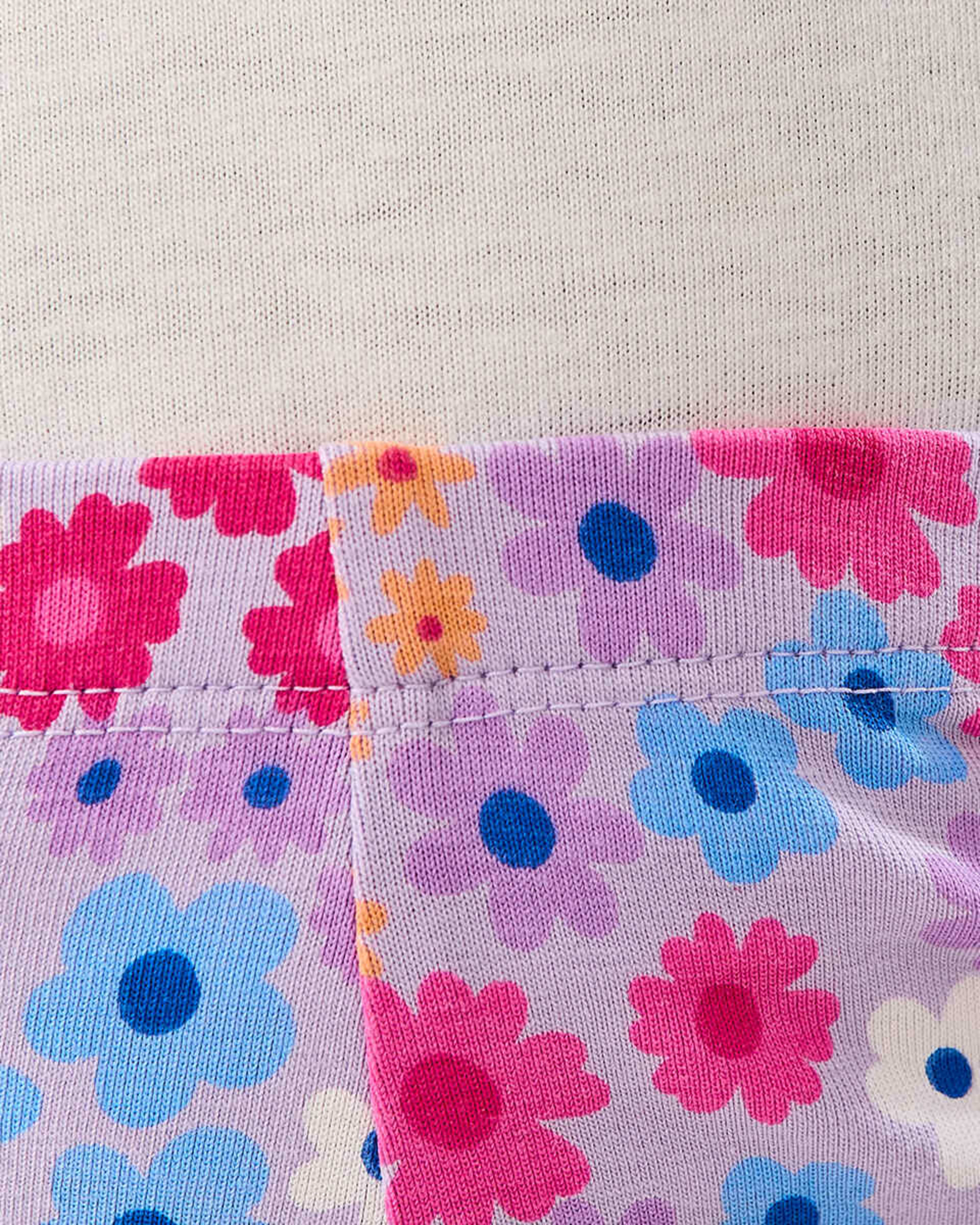 3 Printed Leggings Prpl Ditsy, 3 of 8