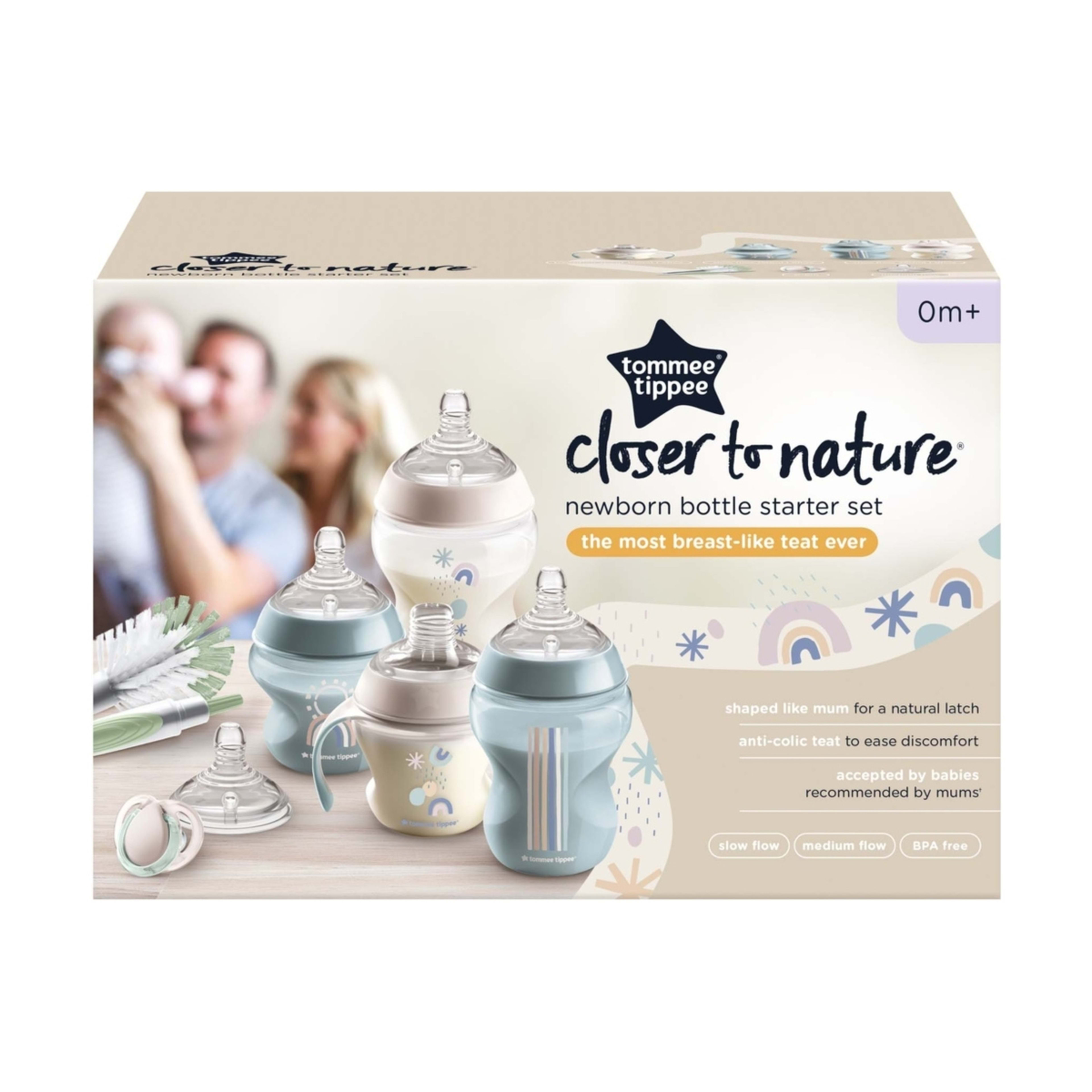 1 Tommee Tippee Closer to Nature Newborn Bottle Starter Set, 1 of 7