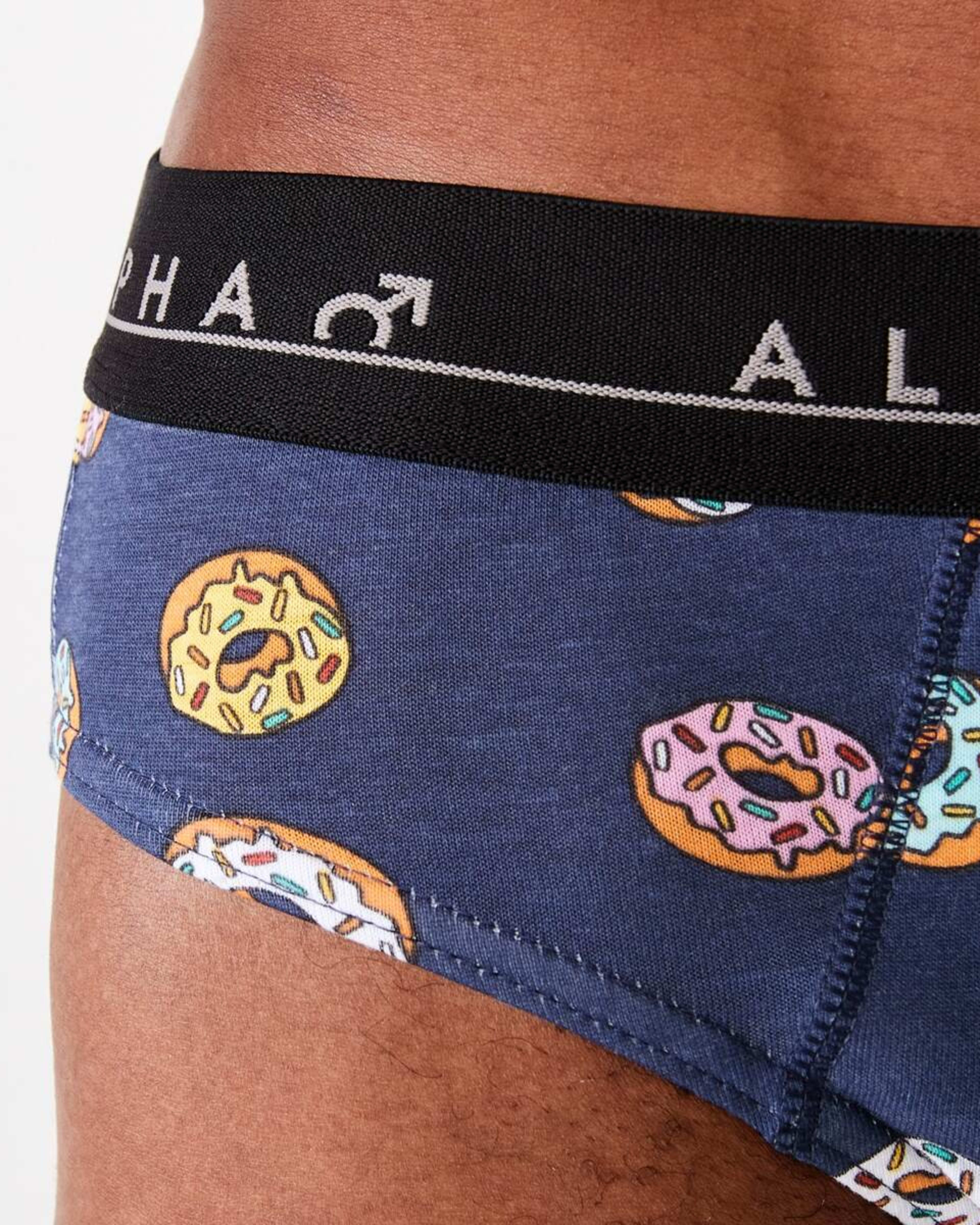 9 5 Pack Printed Briefs Donuts, 9 of 10