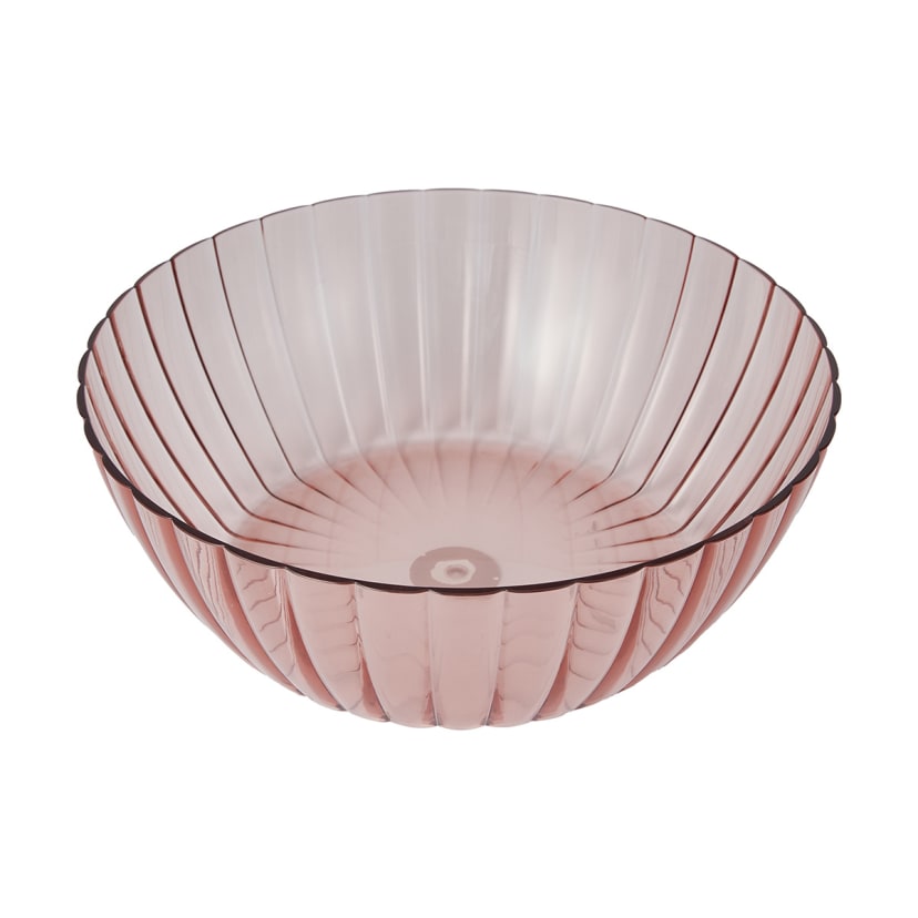Linear Pink Salad Bowl Kmart