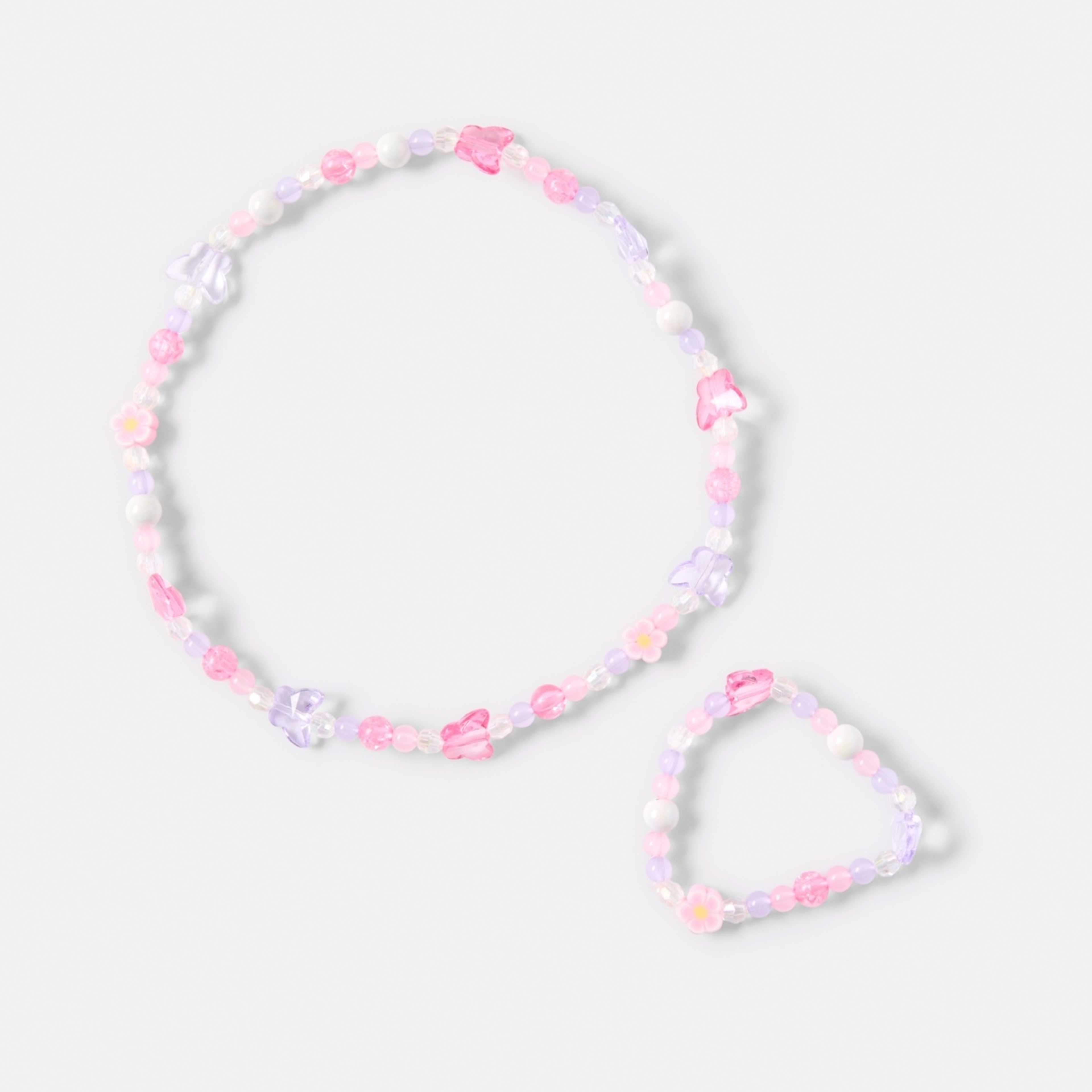 1 Butterfly Necklace and Bracelet