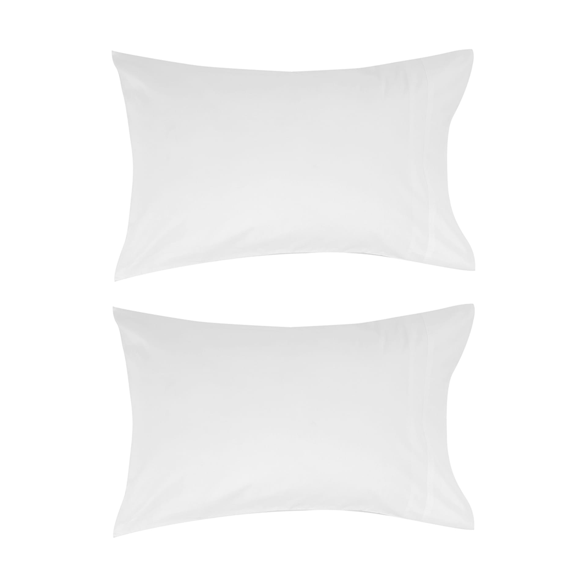 2 Pack 500 Thread Count Australian Grown Cotton Standard Pillowcases