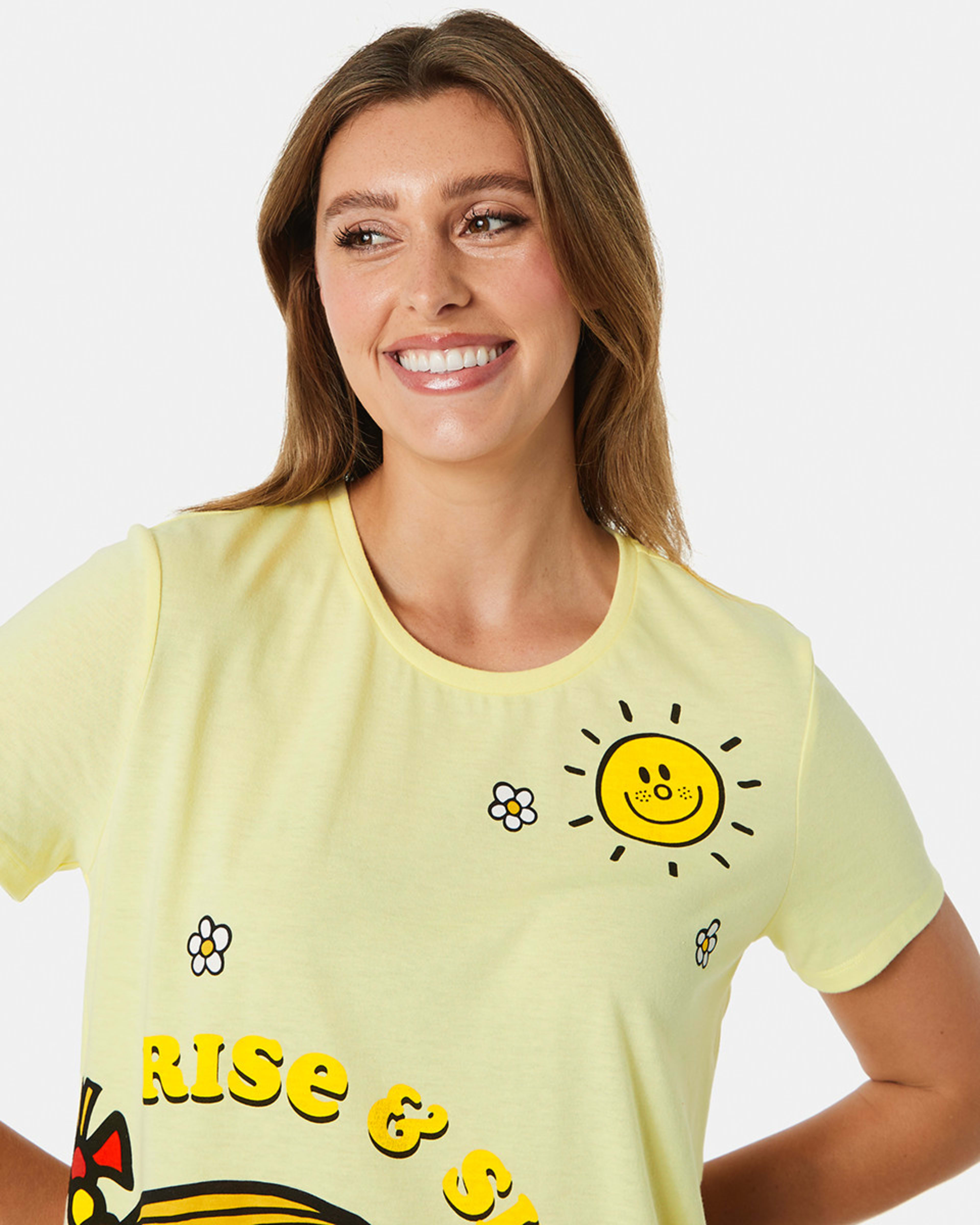 Short Sleeve Top and Shorts License Pyjama Set Kmart