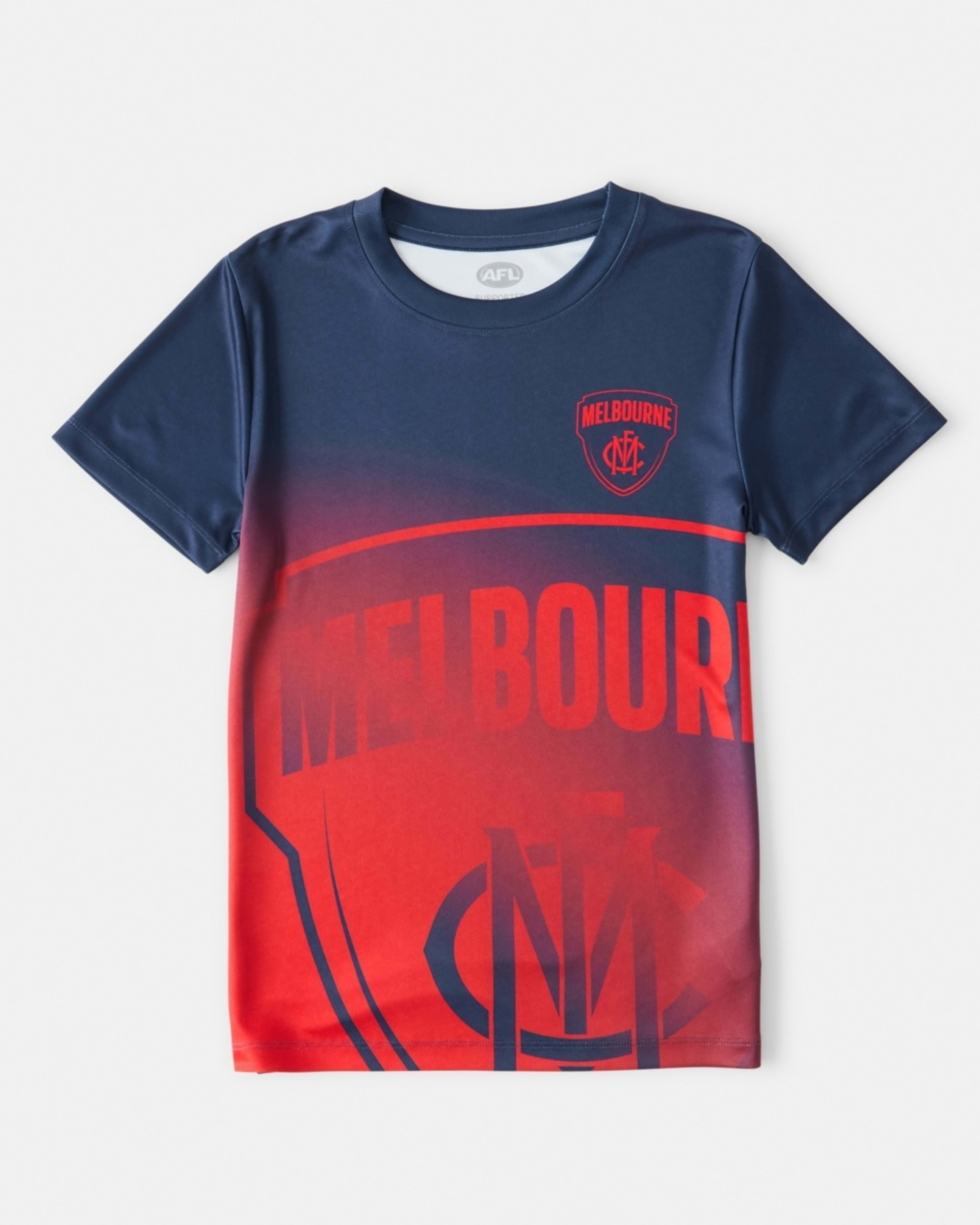 9 Official AFL Kids Training T-shirt Melbourne, 9 of 10