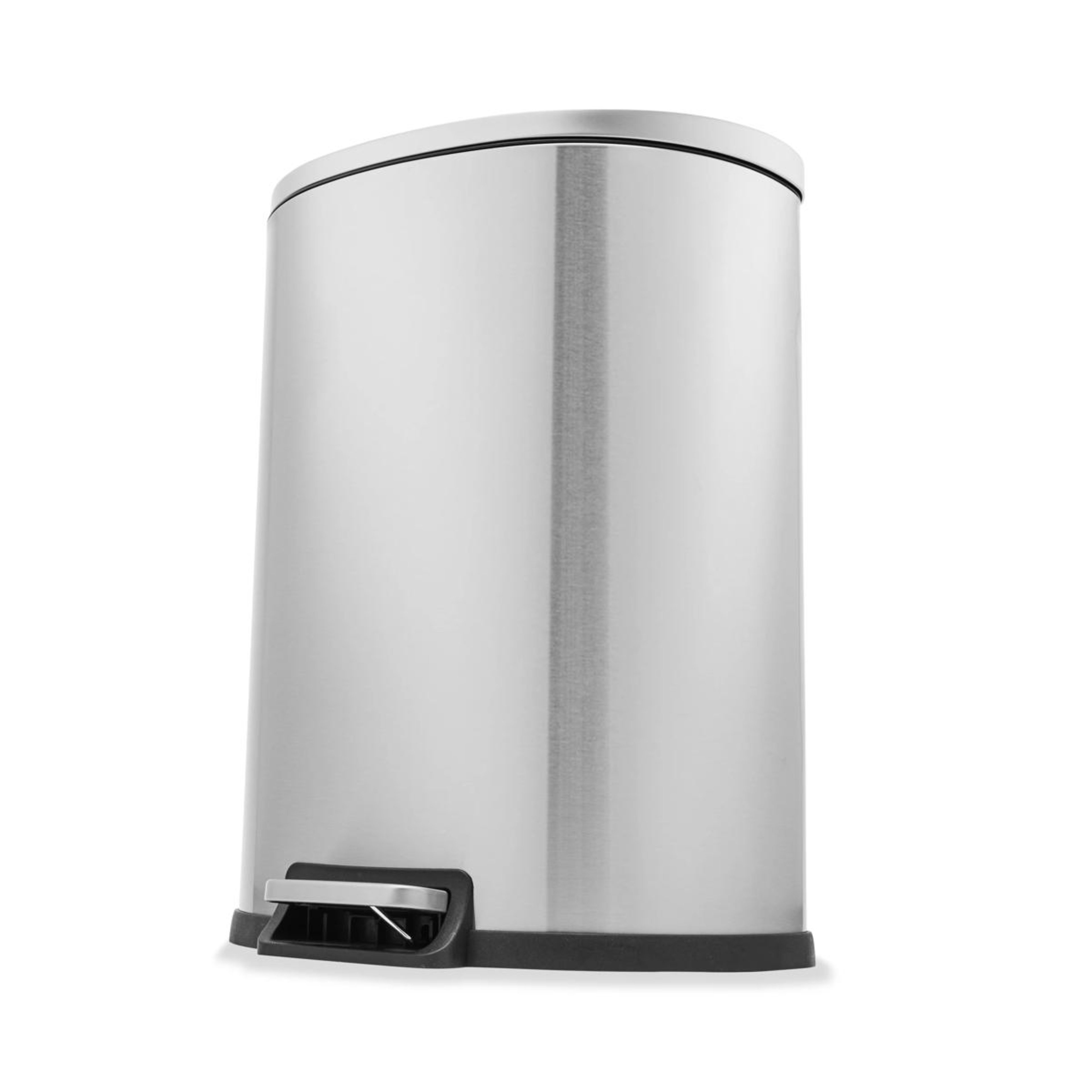 1 50L Stainless Steel Pedal Bin
