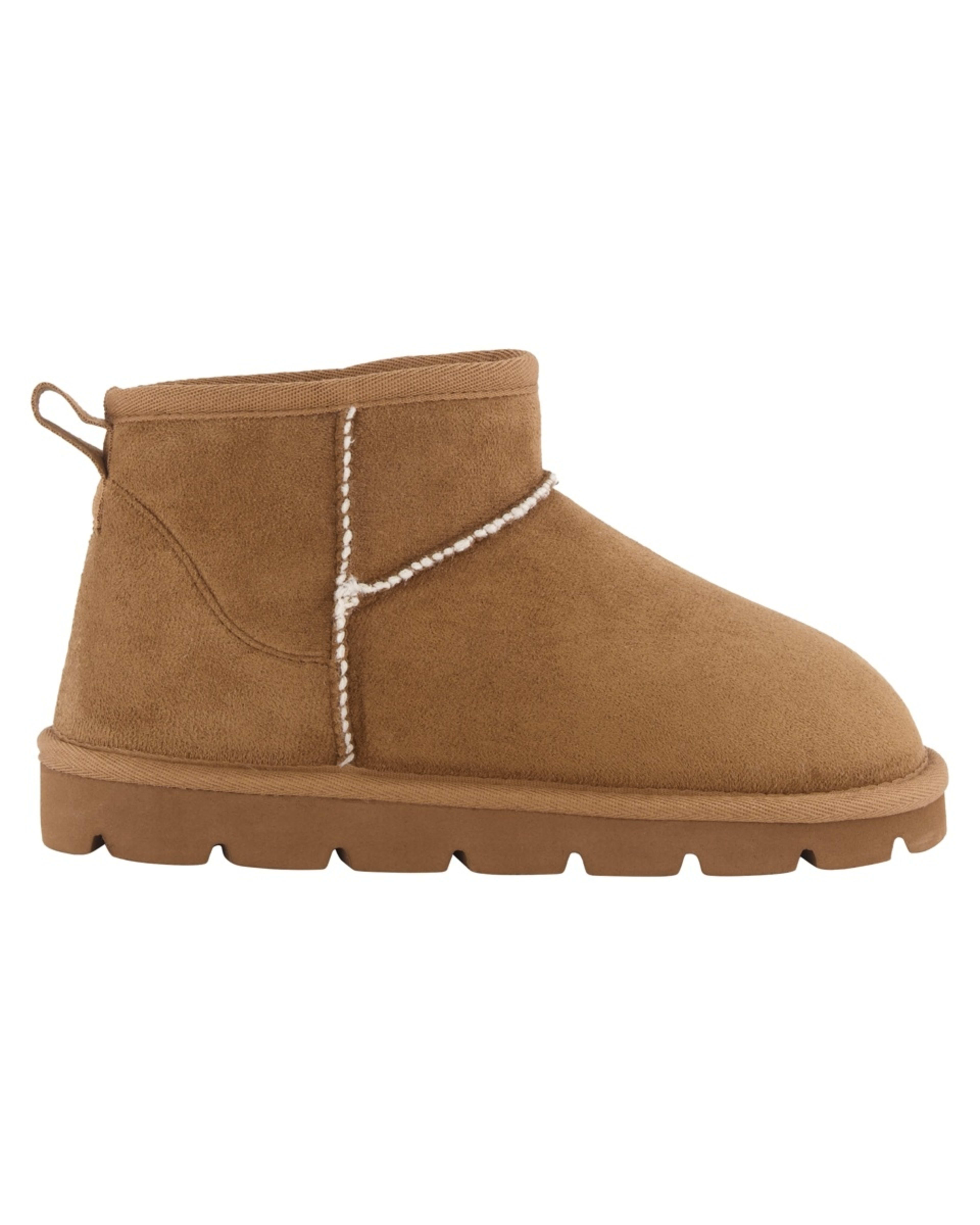 1 Ankle Slipper Boots CHESTNUT TAN
